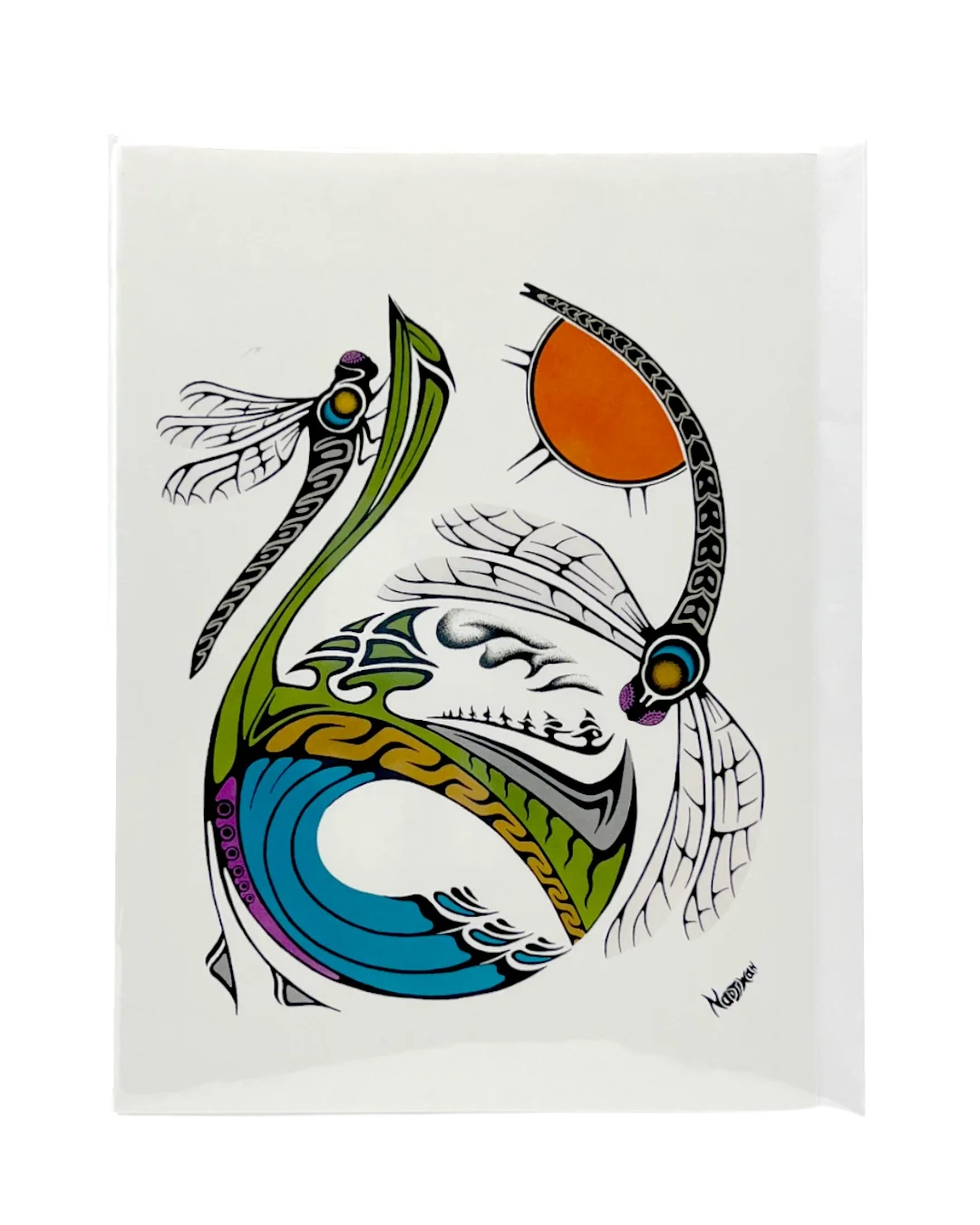 To Dwell in Two Worlds Card Front.webp