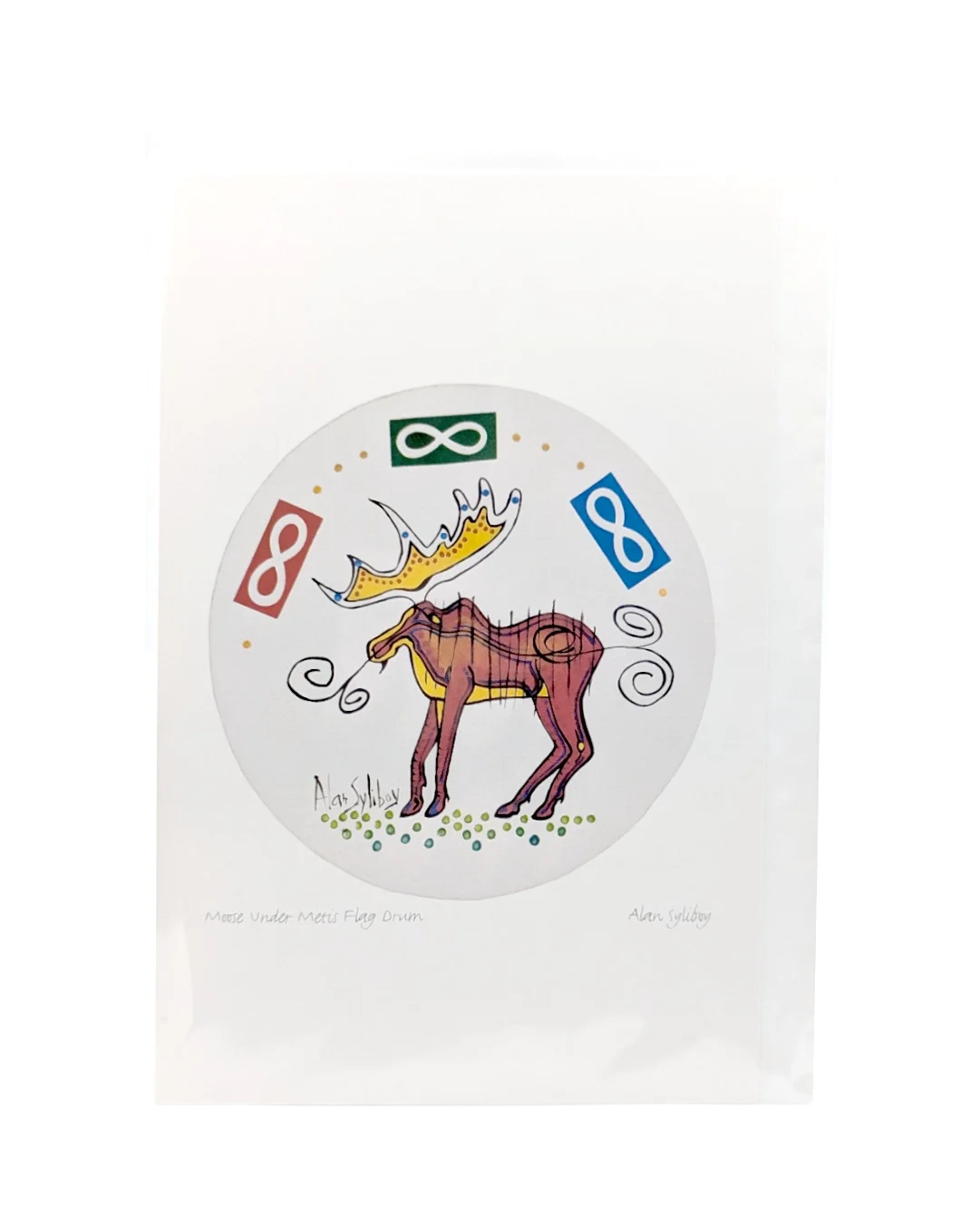 Moose under Metis Flag Front.webp