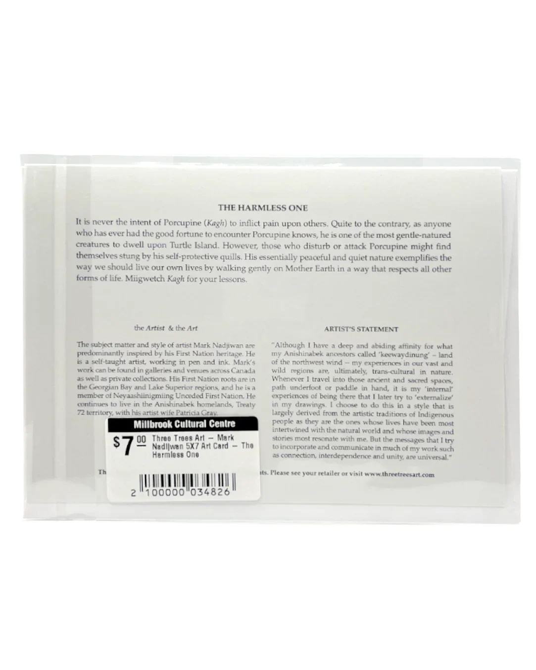 The Harmless One Card Back.webp