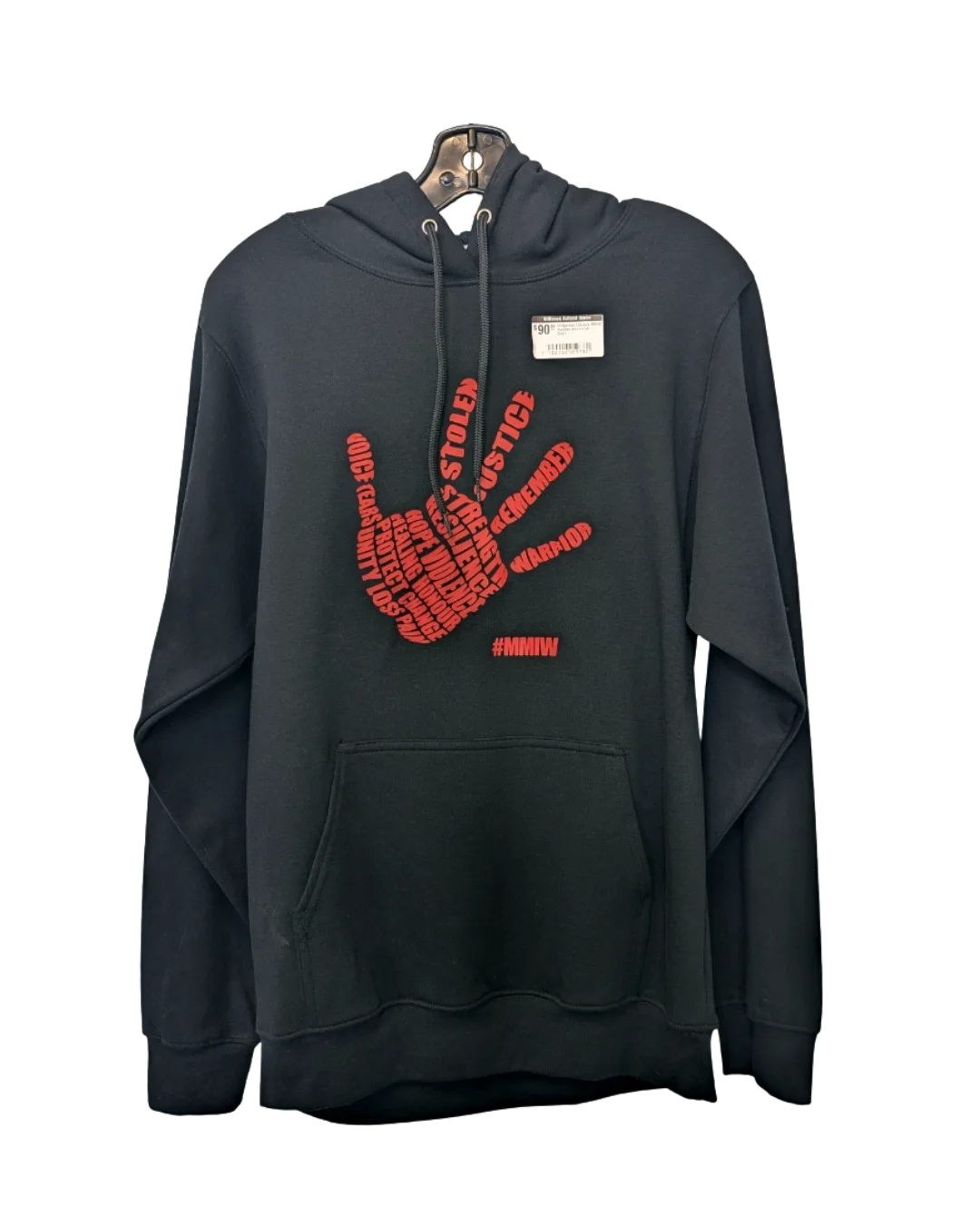 stolen sisters black hoodie front.webp
