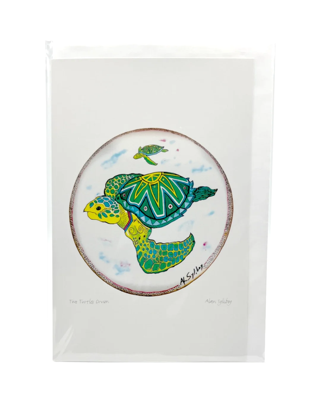 Two Turtles Drum Front.webp