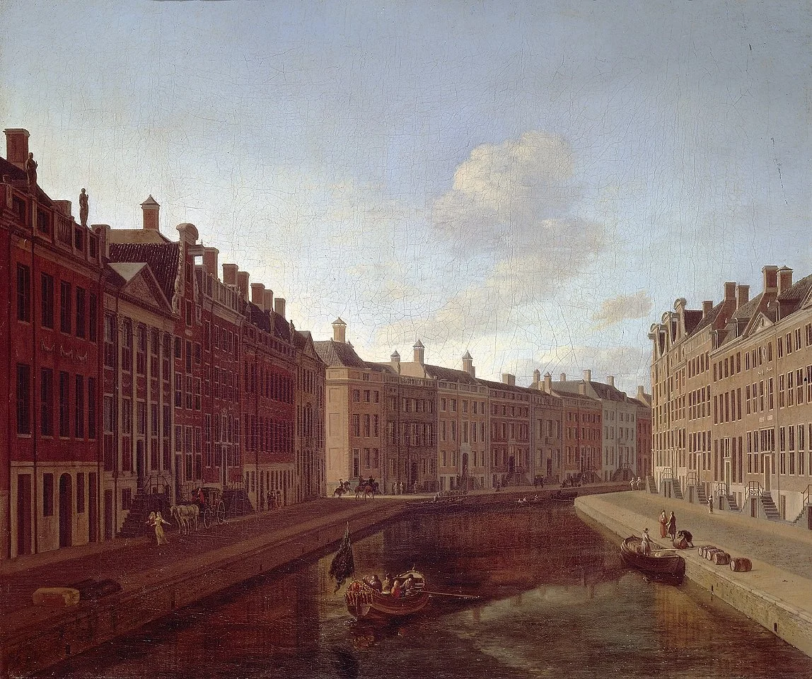 Gerrit Adriaensz — Berckheyde De bocht van de Herengracht te Amsterdam