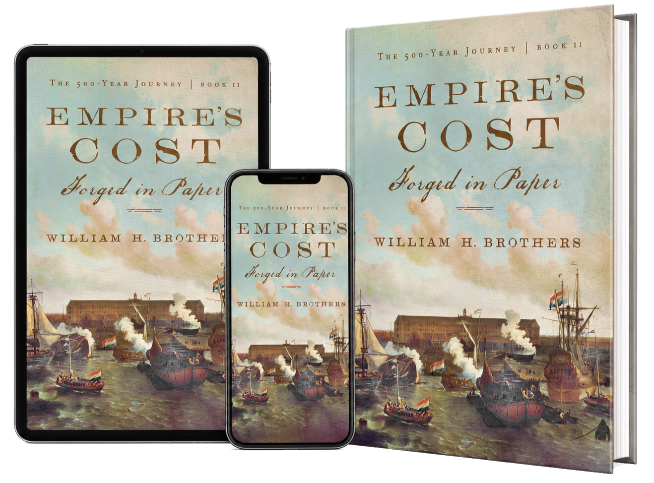 Empire’s Cost: Forged in Paper available in print and Kindle formats
