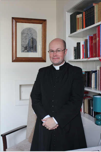Fr. Ross Crichton, St Michaei's Church, Eriskay. October 2019. 