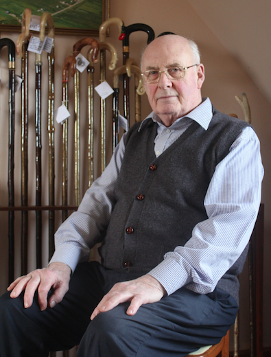 Stewart Clark, precentor. Staffin, Skye. January 2020. 