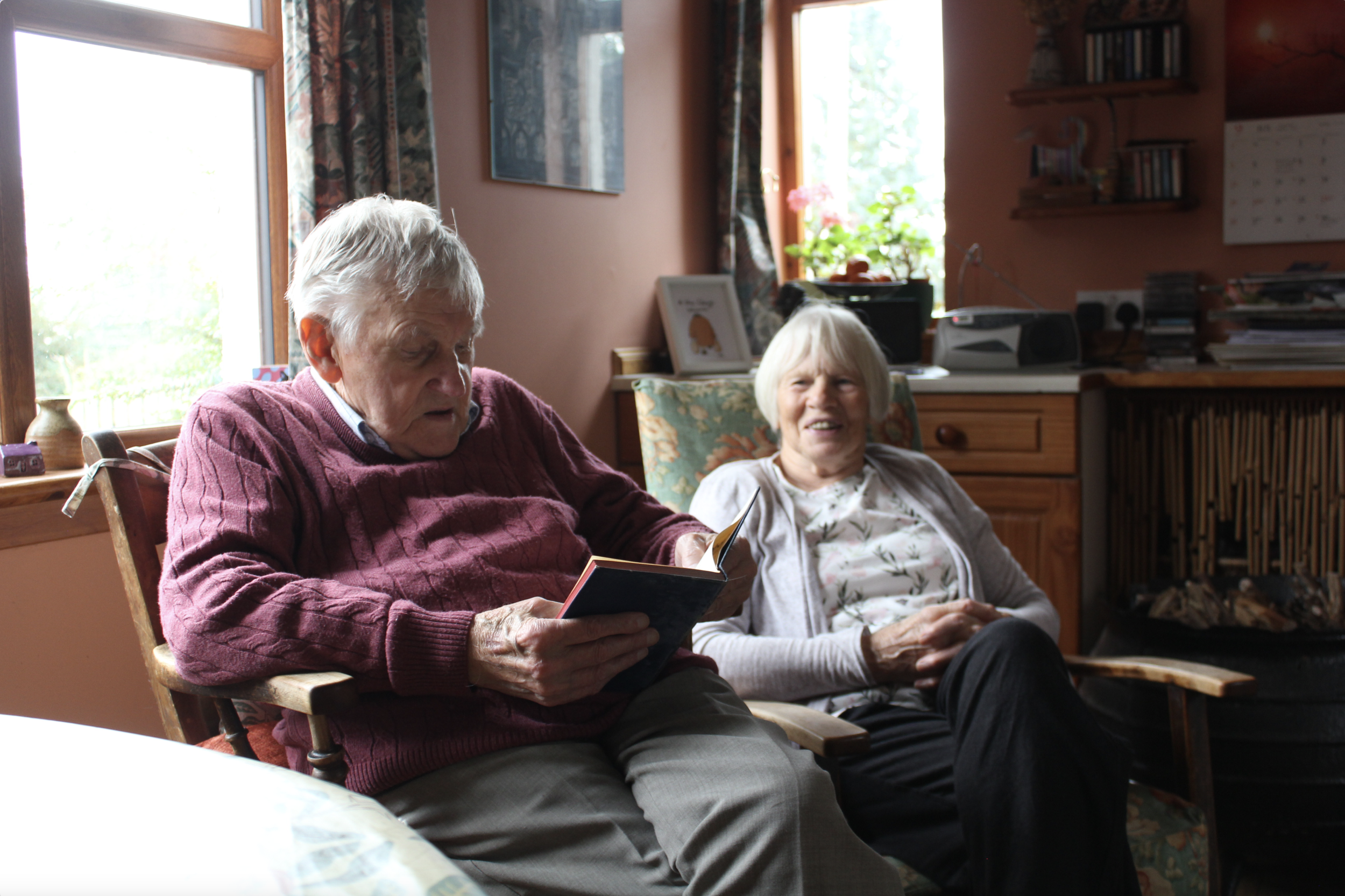Calum and Fiona Laing, Alness, Easter Ross. September 2021. 