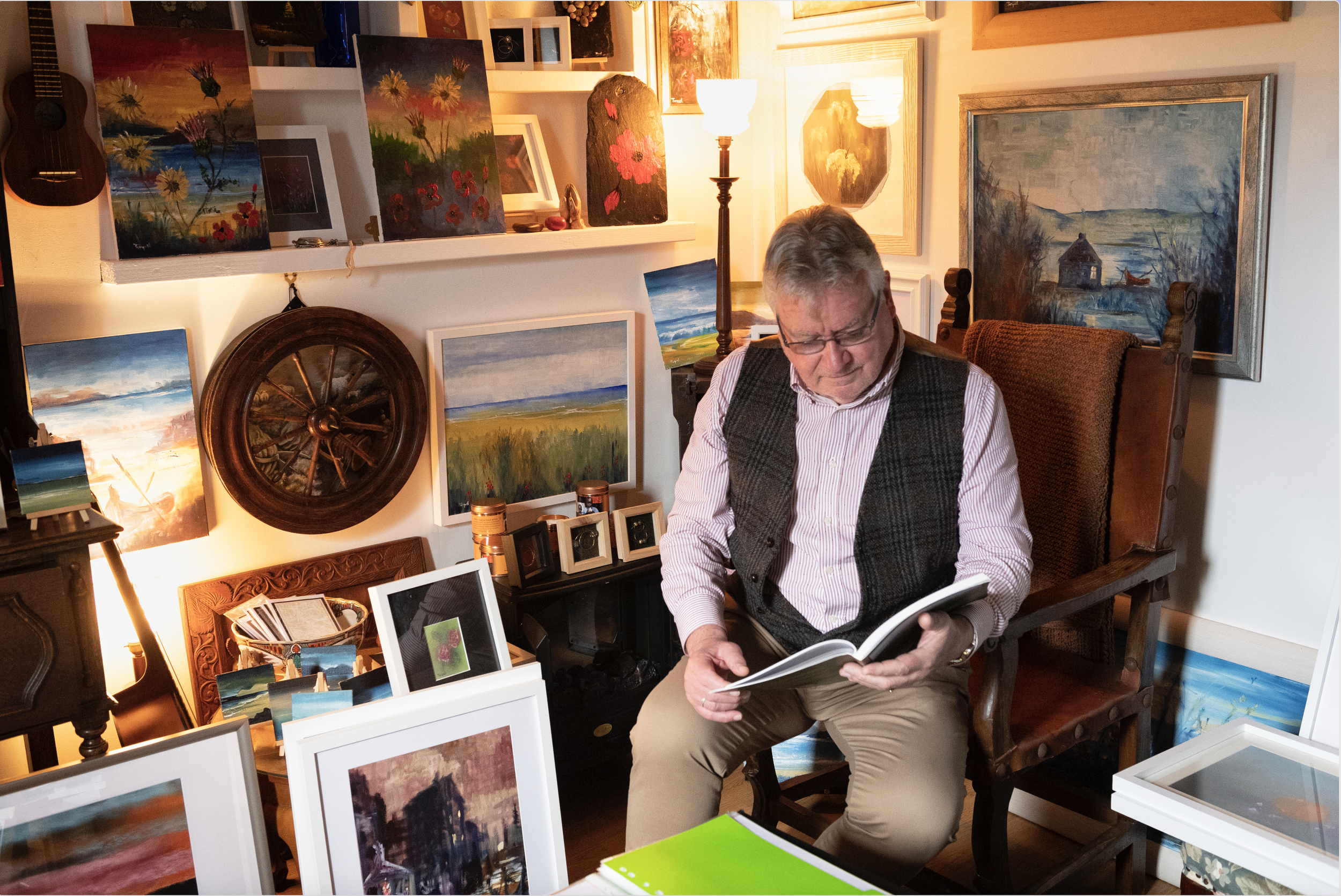 Torquil MacLeod, Stornoway, Lewis. October 2022. Photo by Mairi M Martin. 