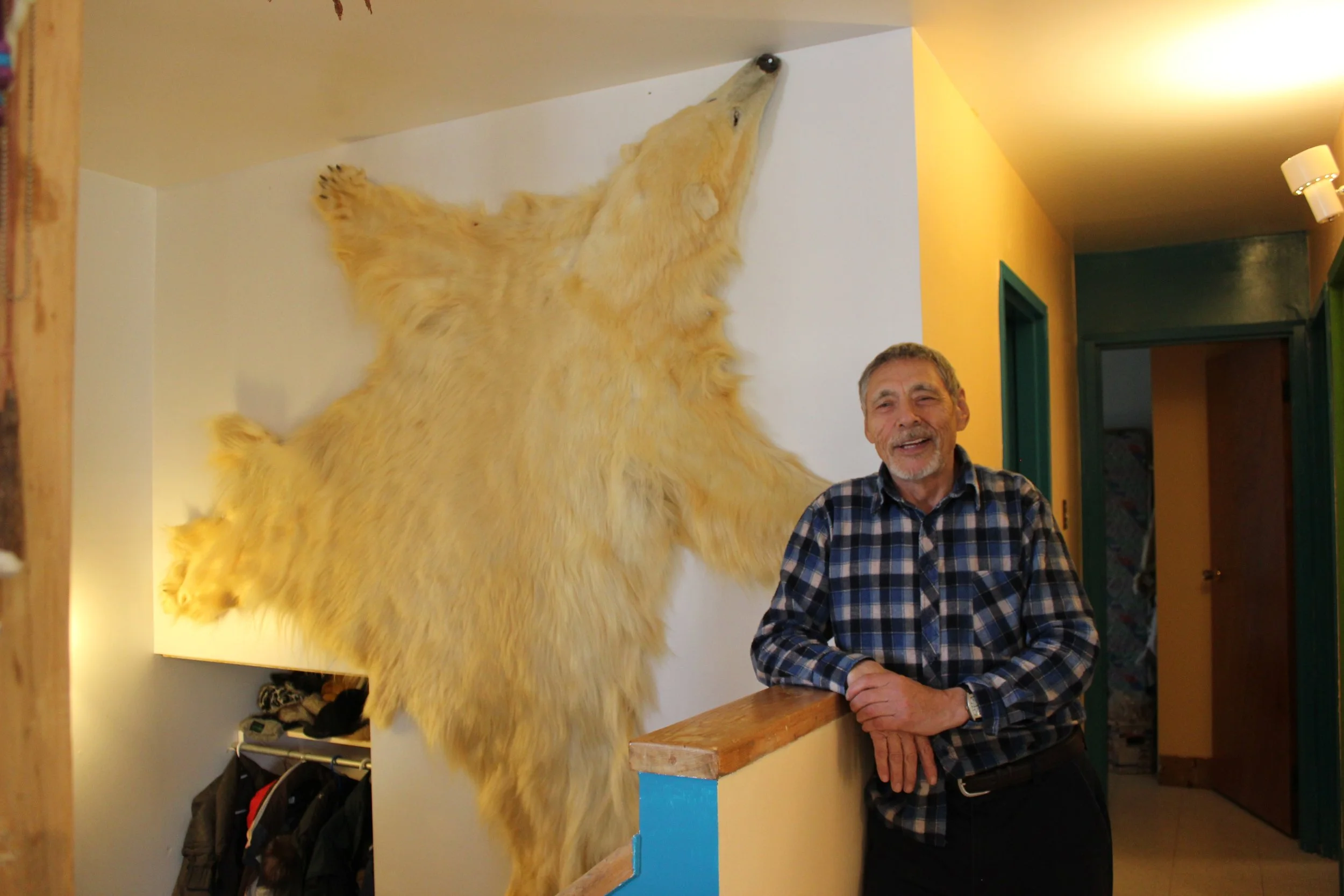 George Kudlu, Wemindji, Eeyou Istchee, Québec. November 2011. Photograph by Frances Wilkins.