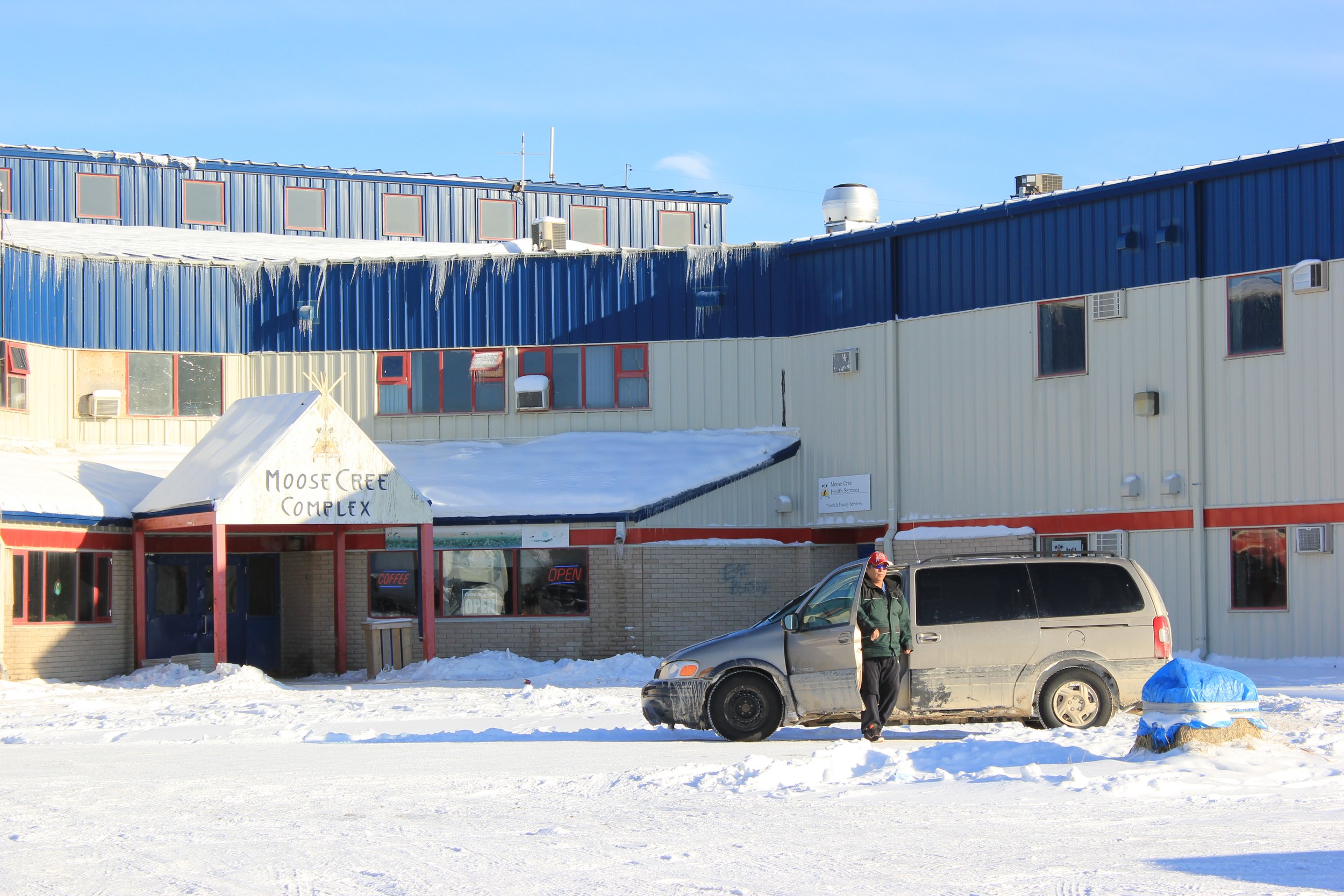 The Northern Store, Moose Factory, Northern Ontario, December 2011. Photograph by Frances Wilkins. 