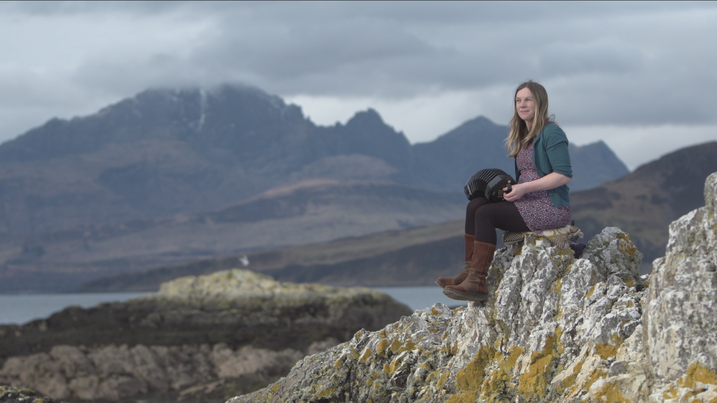 Frances on the Isle of Skye (photograph by Oliver Wilkins)