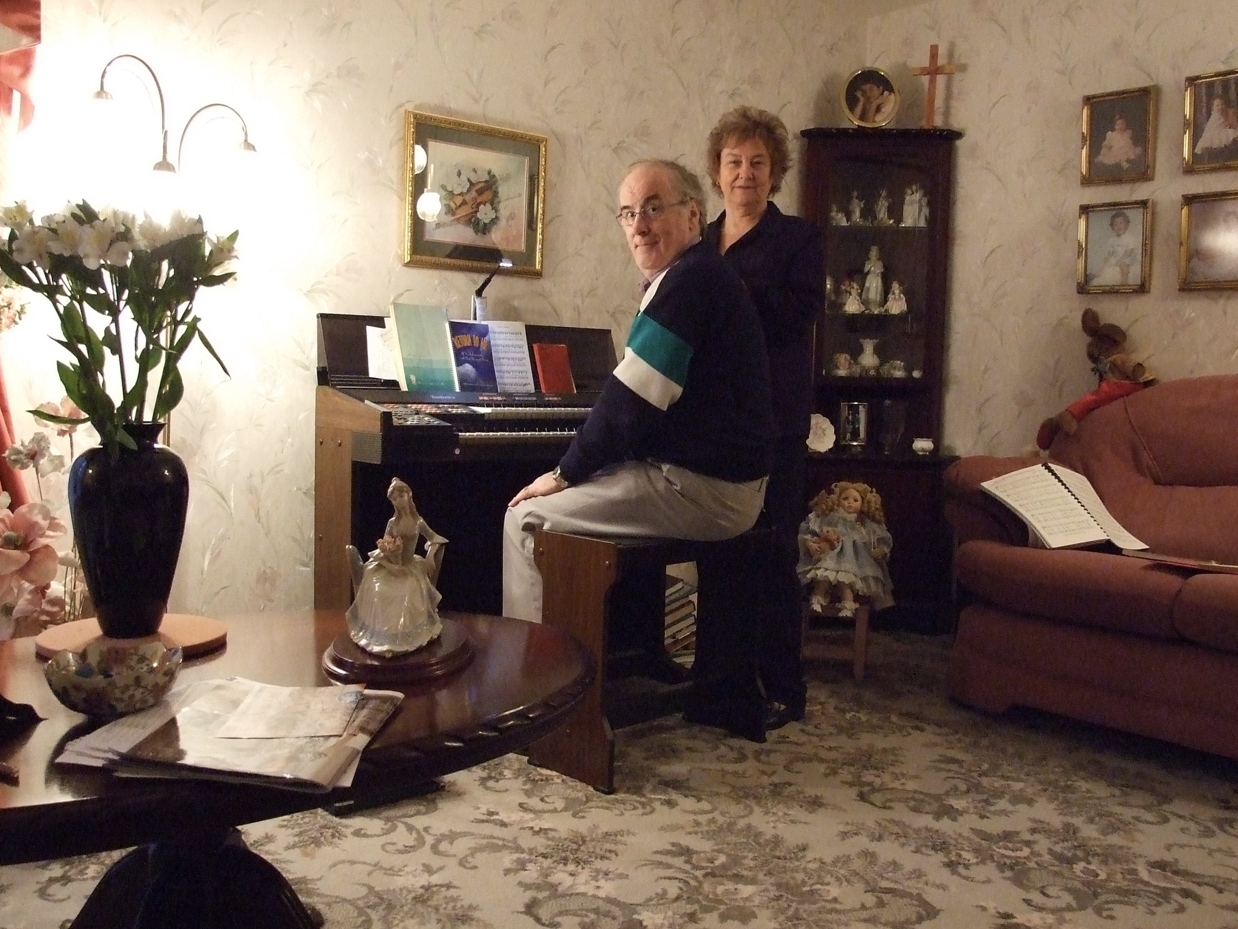 Peter & Jean Drysdale, Fraserburgh, May 2007. Photograph by Frances Wilkins.