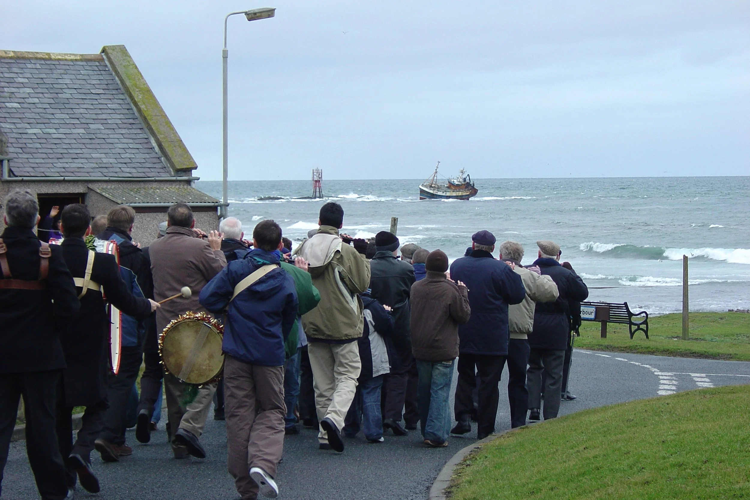 Inverallochy Walk, Aberdeenshire, December 2005. Photograph by Frances Wilkins. 