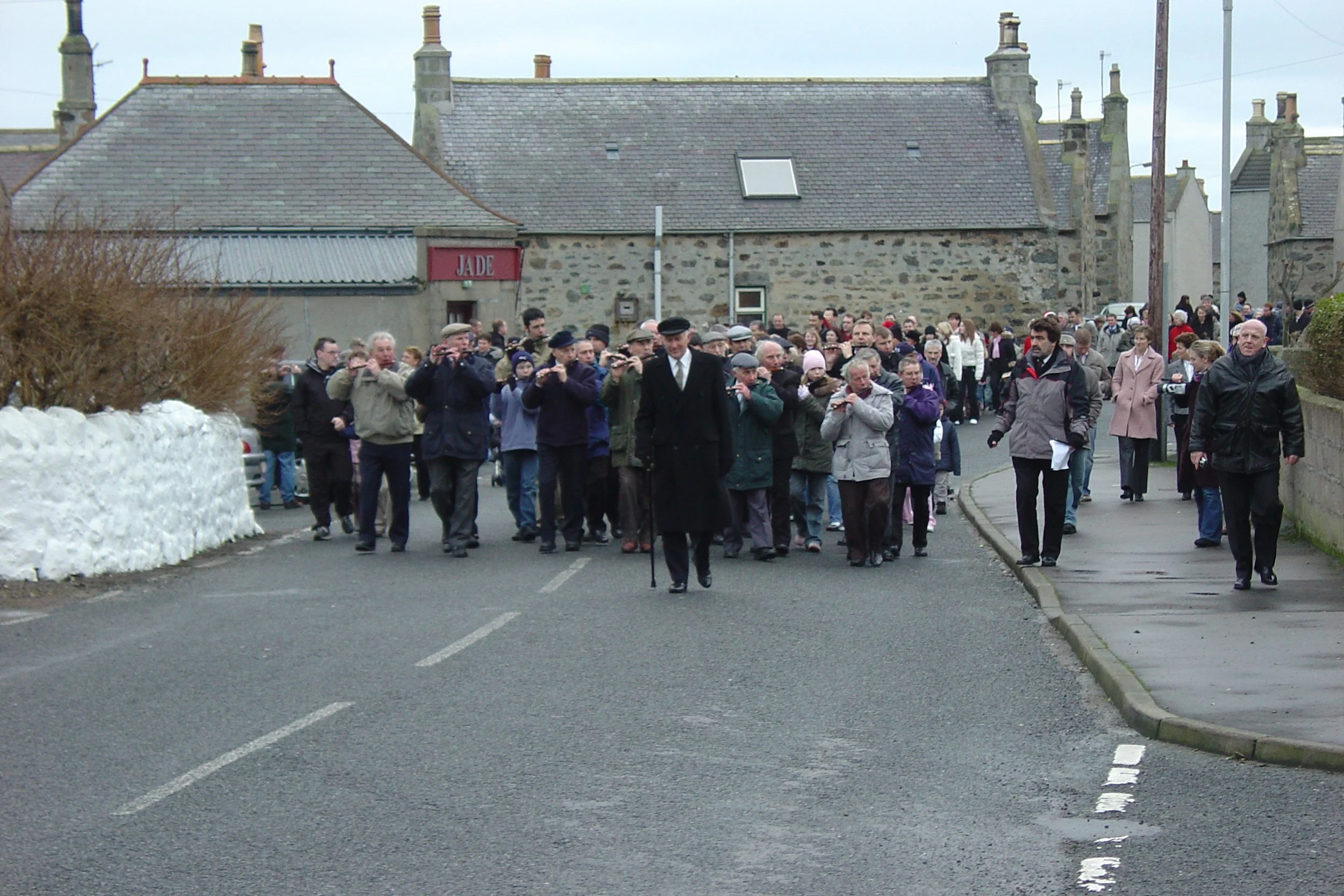 Inverallochy Walk, Aberdeenshire, December 2005. Photograph by Frances Wilkins. 