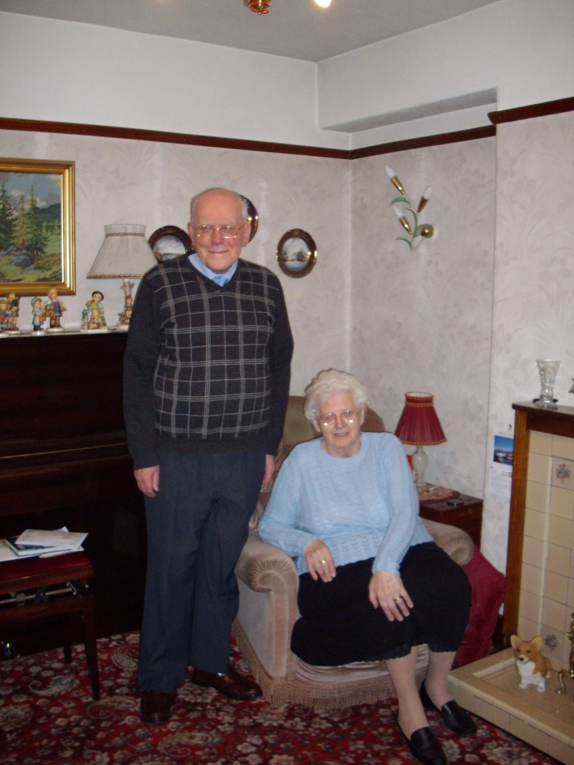Churchgoers in Footdee, Aberdeen, February 2007. Photograph by Frances Wilkins. 