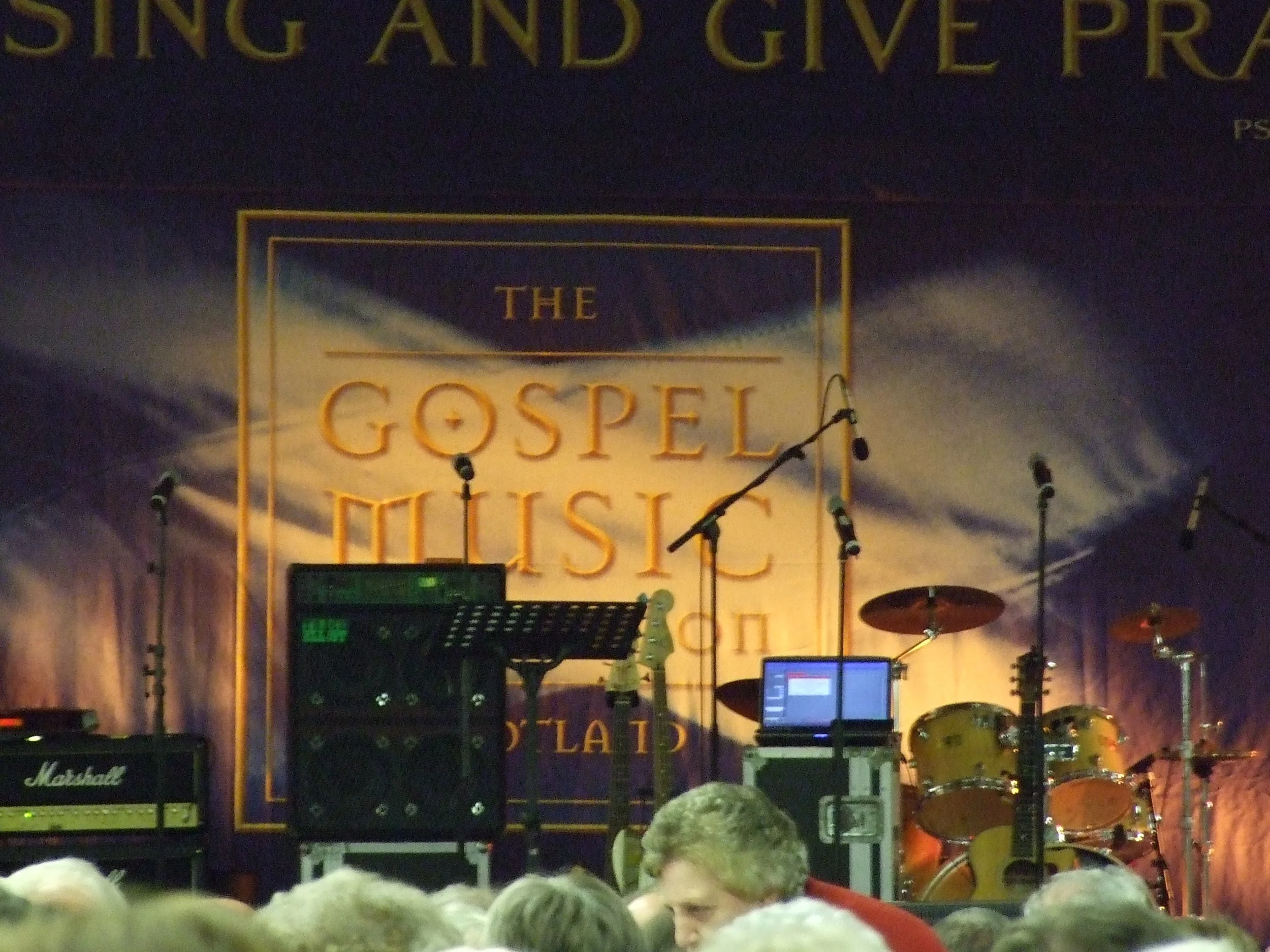 Fraserburgh Gospel Music Convention, Aberdeenshire, 2007. Photograph by Frances Wilkins. 