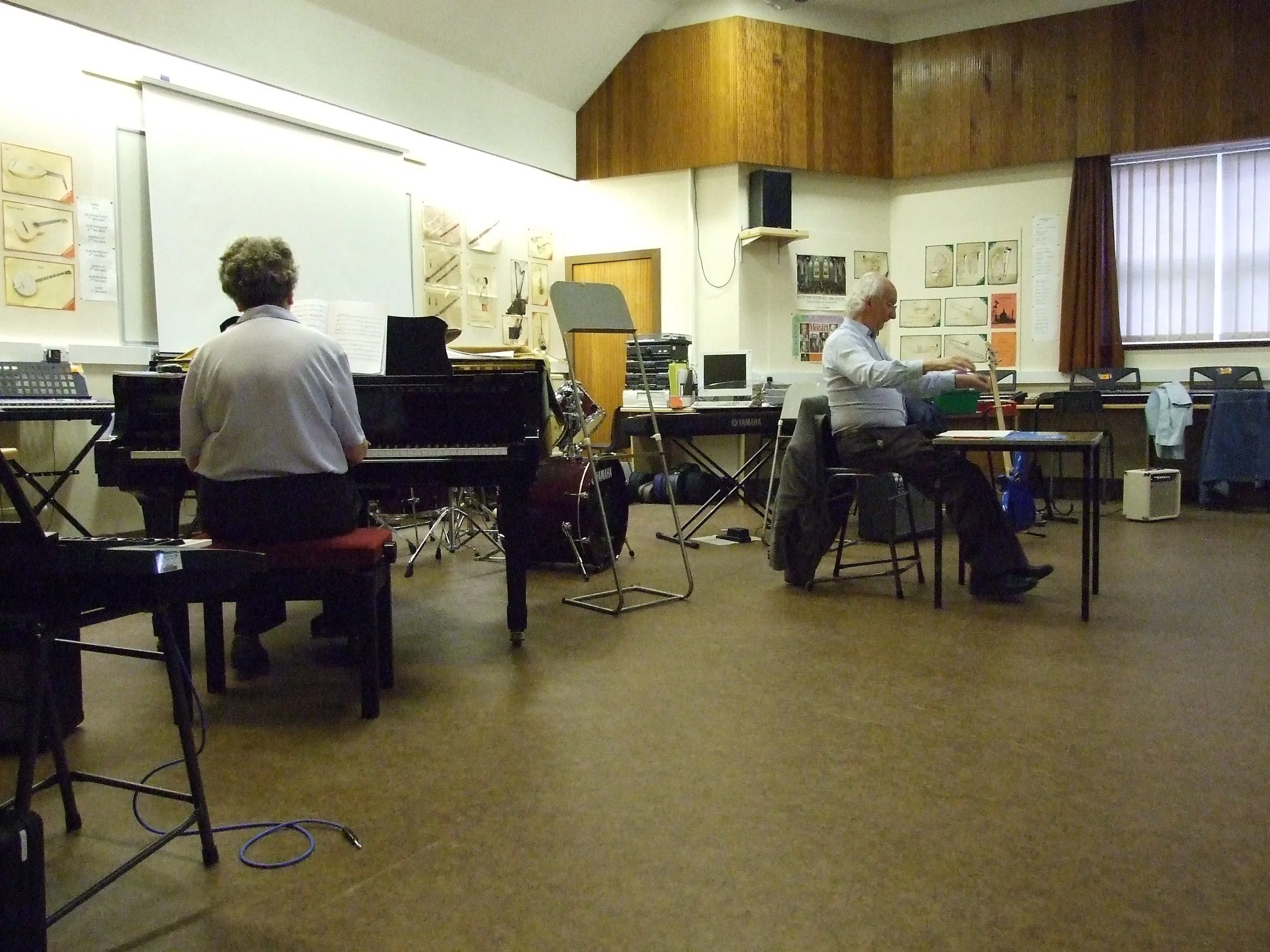 Peterhead Choral Society, Peterhead, Aberdeenshire, May 2007. Photograph by Frances Wilkins. 