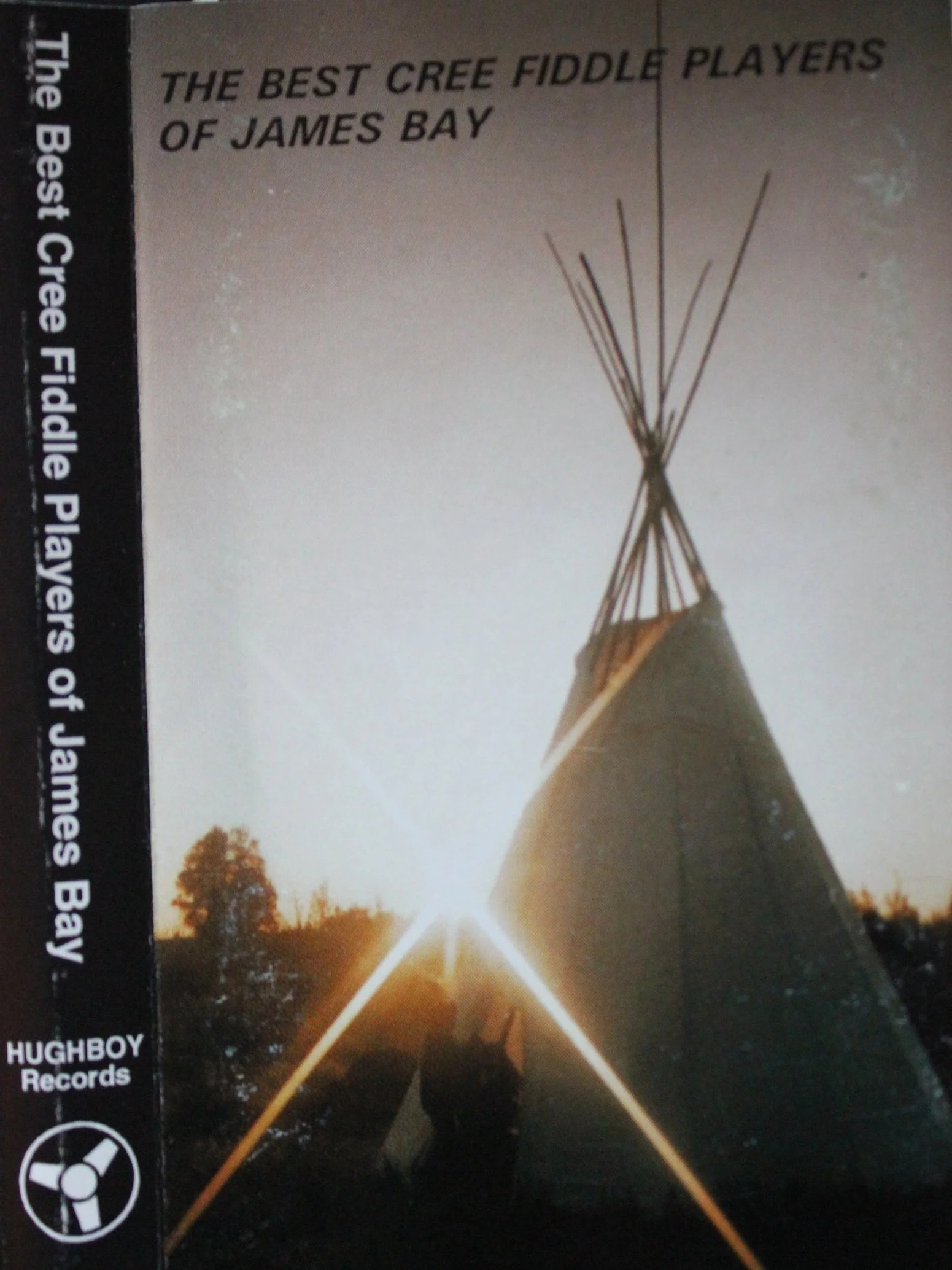 Various Artists, 'The Best Cree Fiddle Players of James Bay' album cover (1993)