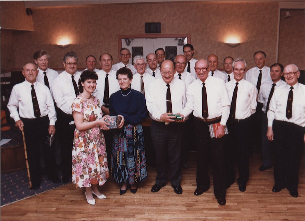 Fraserburgh Gospel Male Voice Choir [n.d.], photograph courtesy of Evan Ritchie.