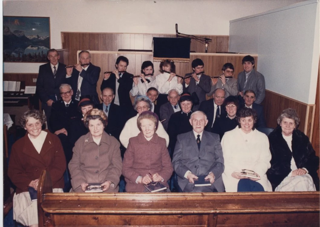 Flute band [n.d.], Inverallochy & Cairnbulg. Photograph courtesy of Evan Ritchie.