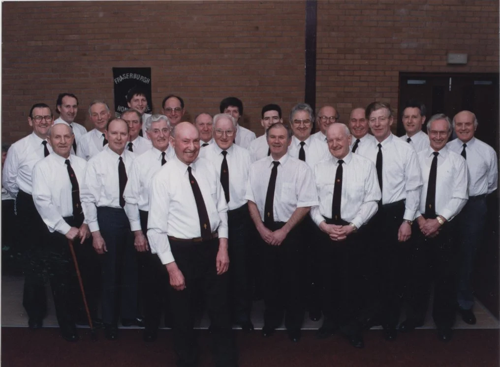 Fraserburgh Gospel Male Voice Choir [n.d.], photograph courtesy of Evan Ritchie.