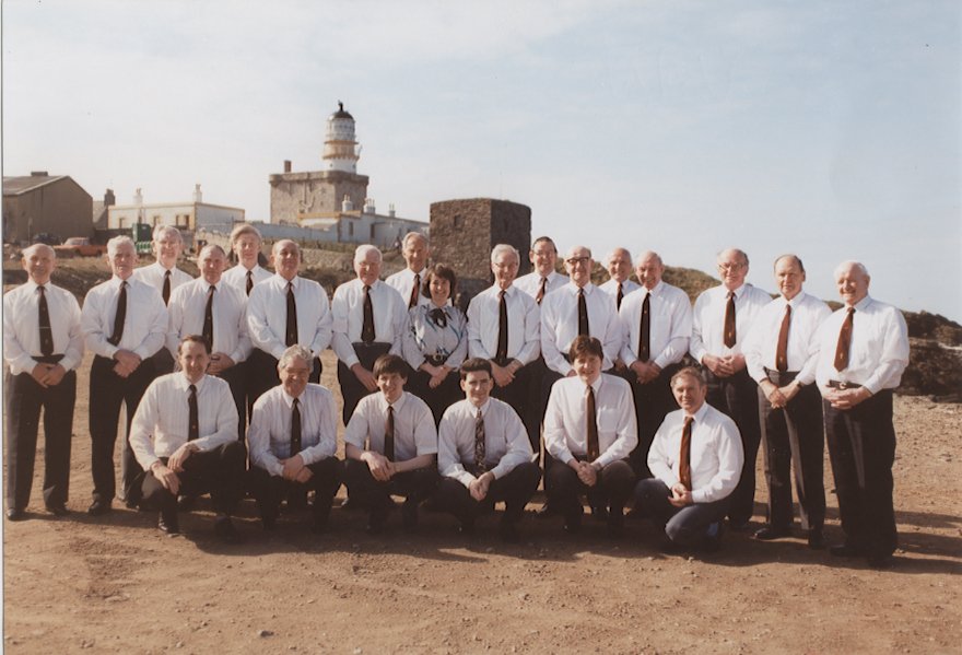 Fraserburgh Gospel Male Voice Choir [n.d.], photograph courtesy of Evan Ritchie.