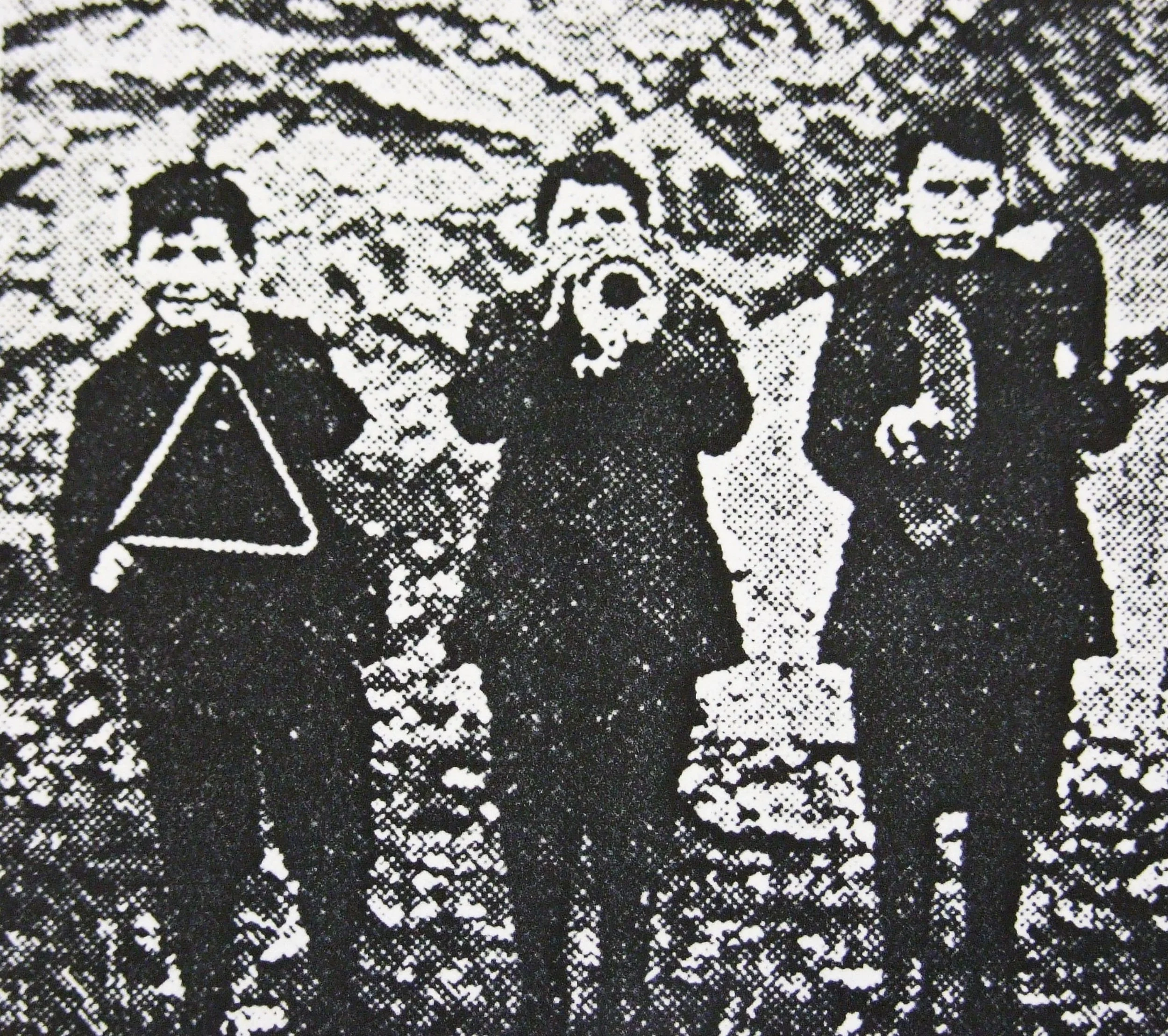 'Three juvenile revival "bandsmen" in Findochty', from The Aberdeen Journal, December 1921.