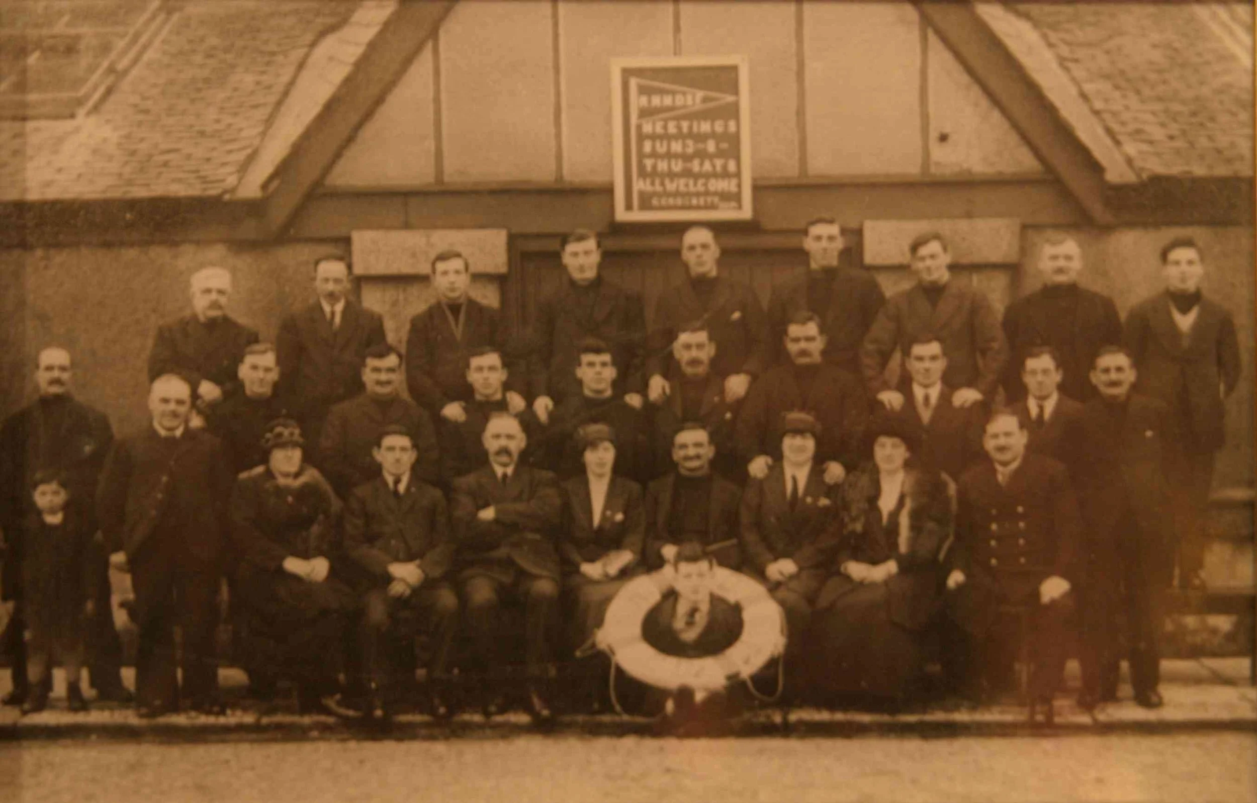 Fishermens Choir Peterhead [n.d.], Photograph courtesy of Alex J. Stephen.