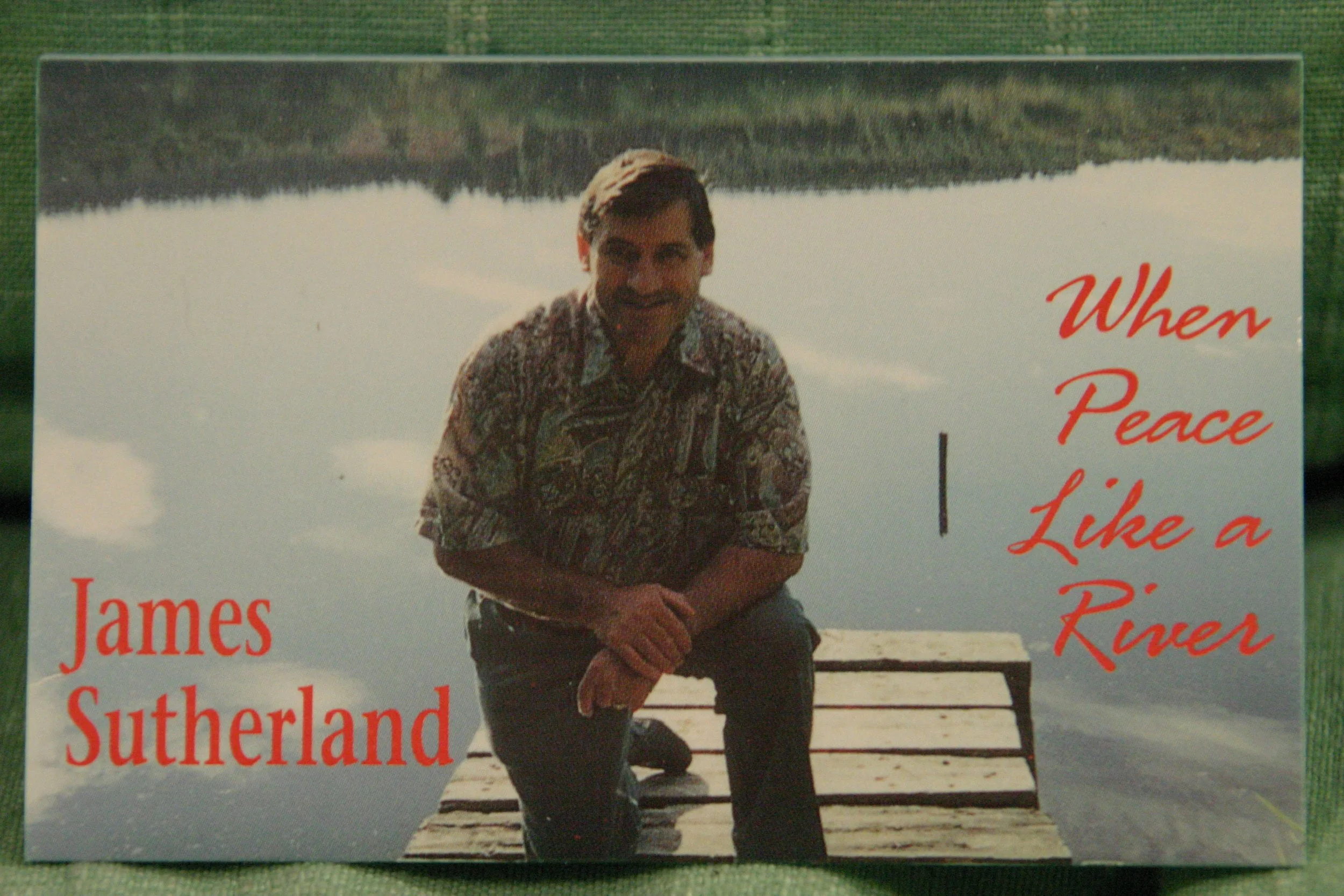 James Sutherland (Fraserburgh), 'When Peace Like a River' album cover (n.d.)