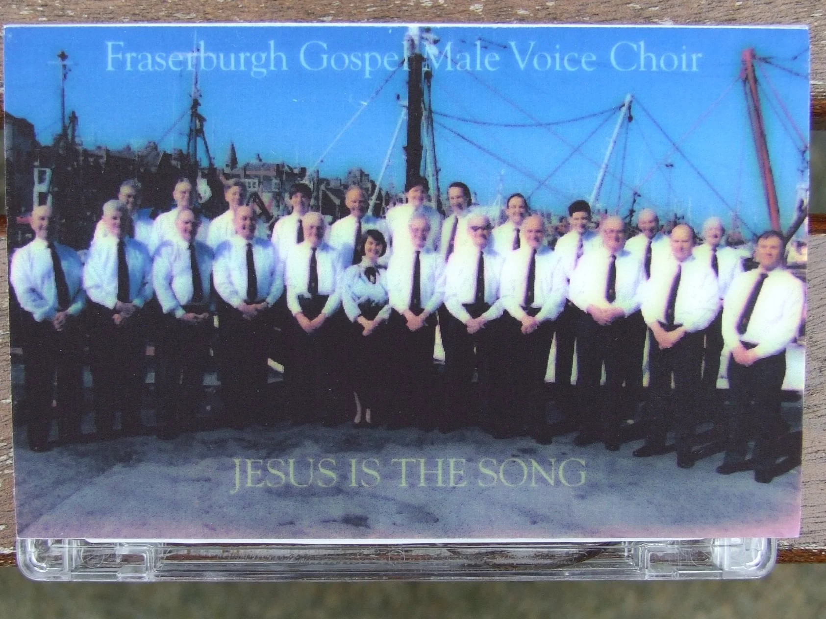 Fraserburgh Gospel Male Voice Choir, 'Jesus is the Song' album cover [n.d.].