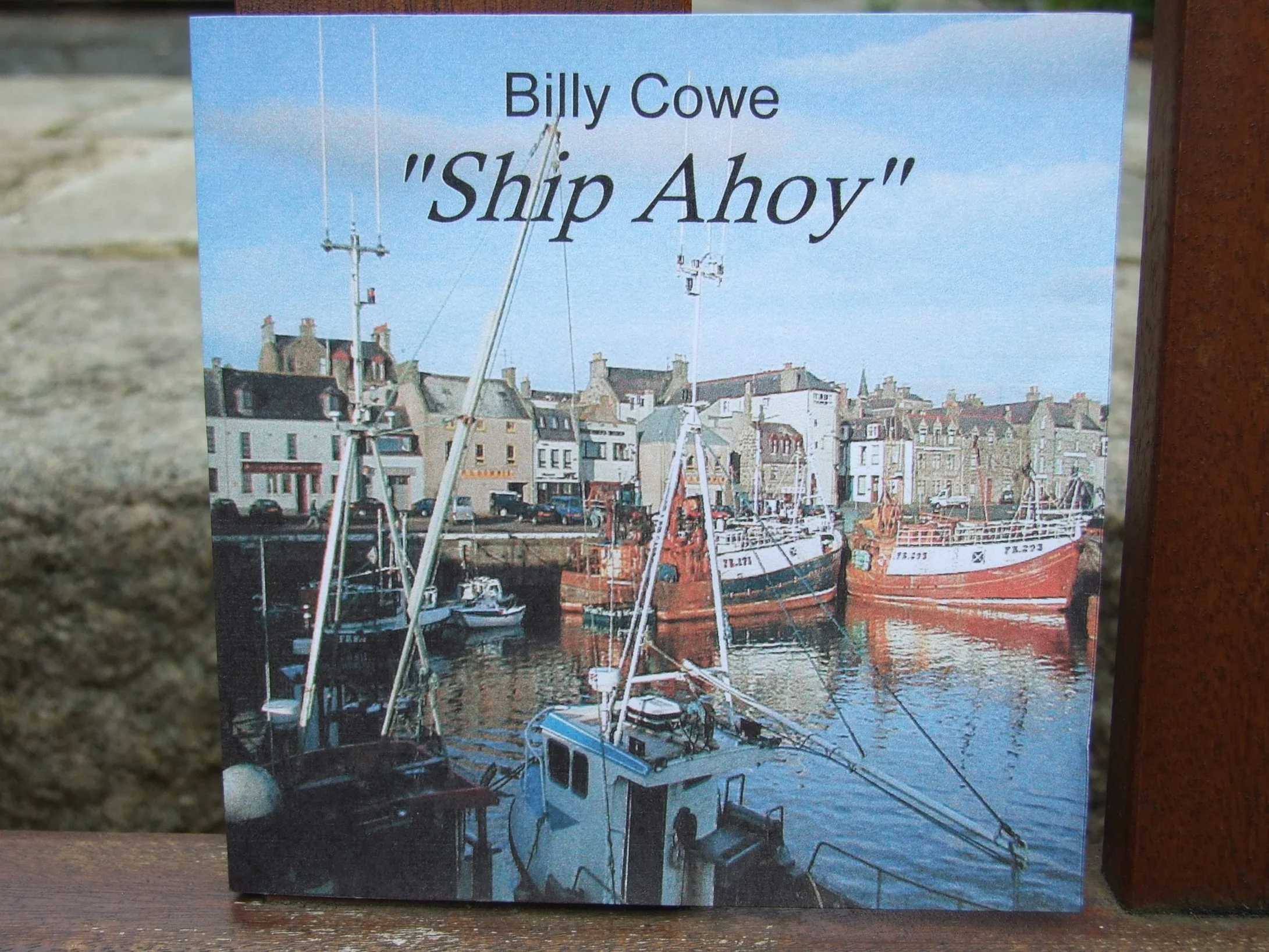 Billy Cowe (Fraserburgh), 'Ship Ahoy' album cover [n.d.].