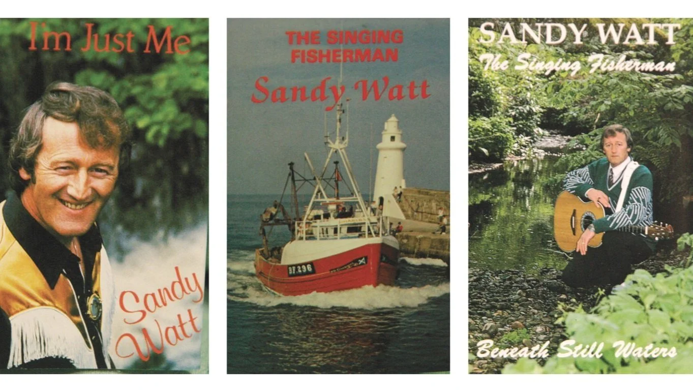 Sandy Watt (Turriff) album covers (1990s)