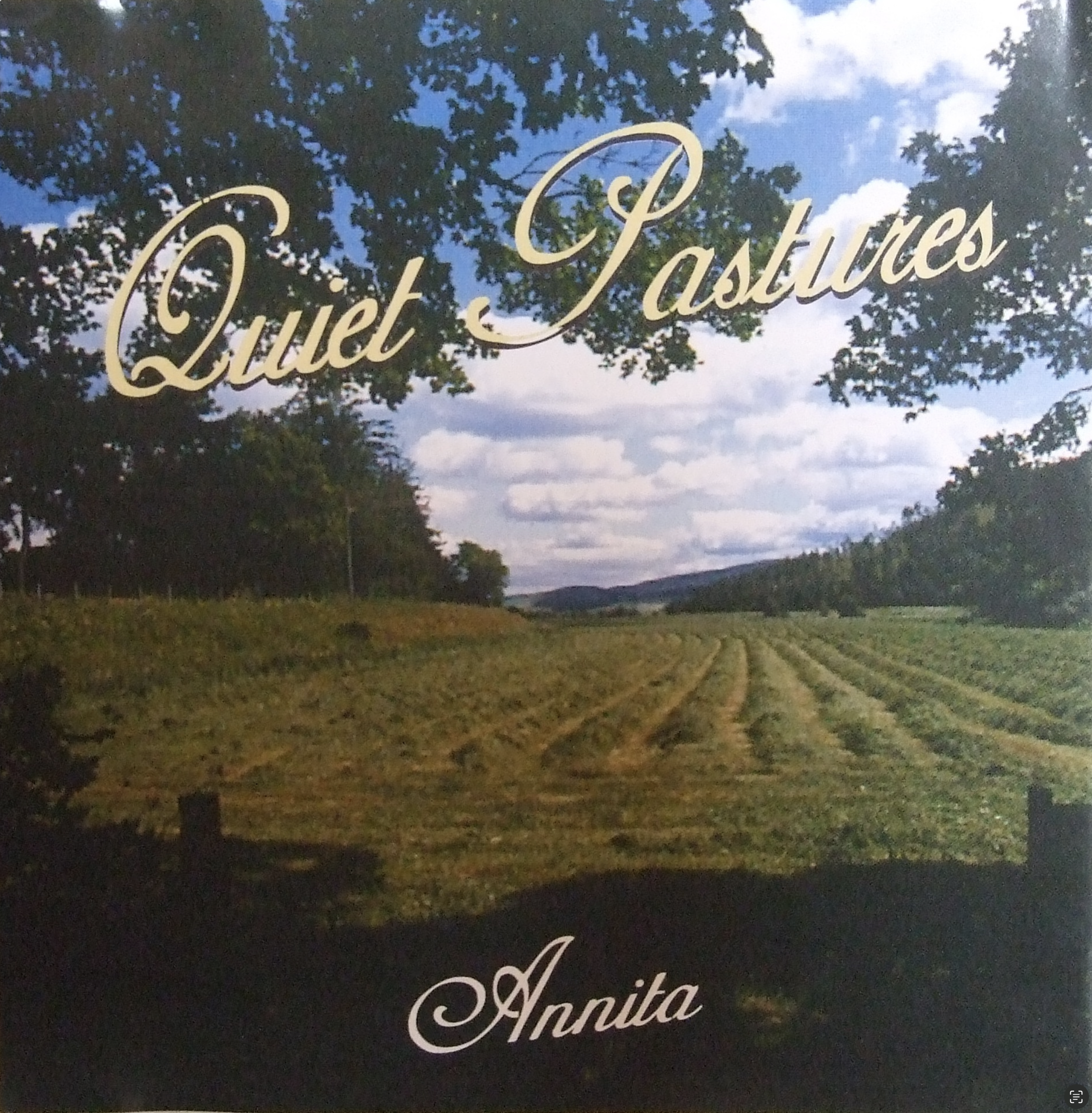 Annitta McDonnell (Fraserburgh), 'Quiet Pastures' CD album cover (c2000).