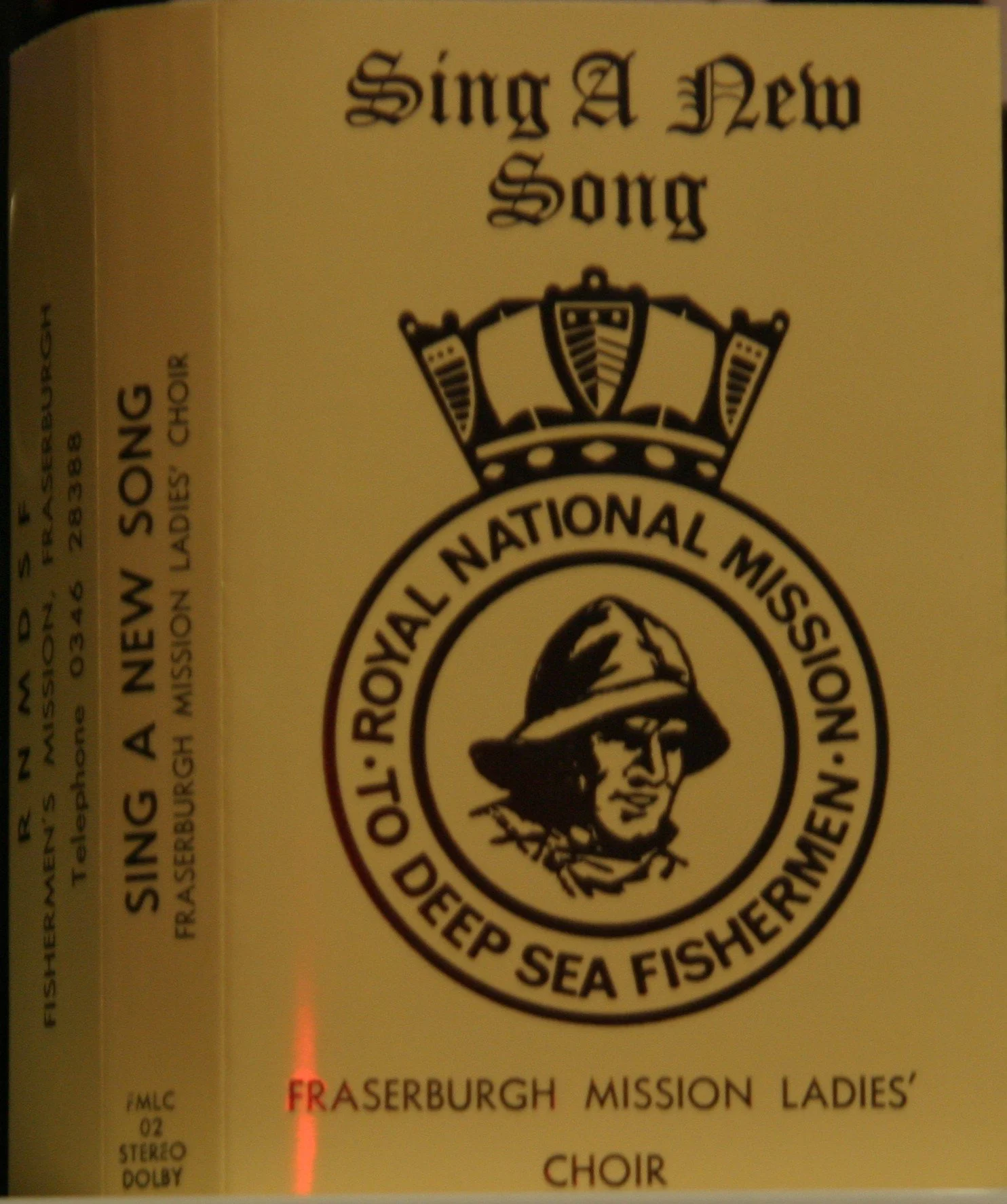 Fraserburgh Mission Ladies' Choir (Fraserburgh), 'Sing a New Song' album cover [n.d.].