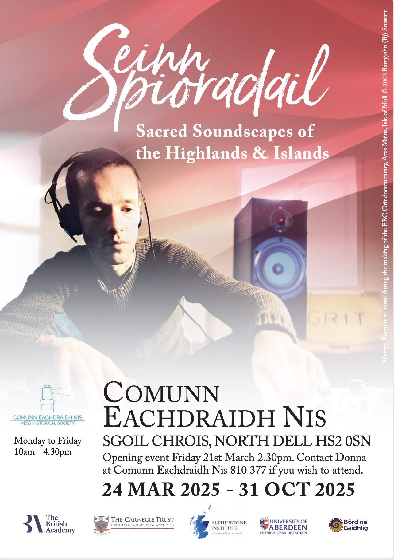 Seinn spioradail touring exhibition