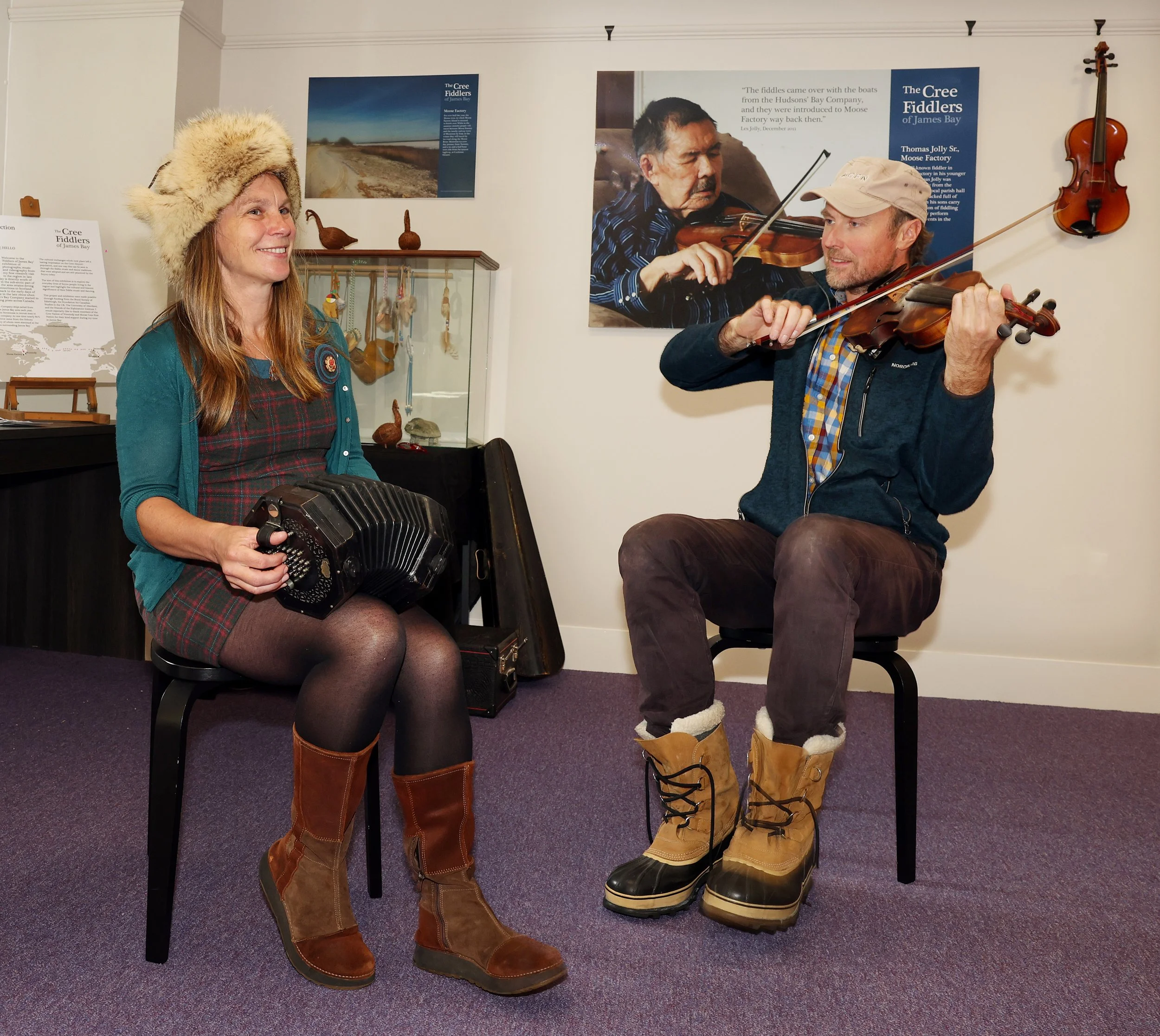 The Fiddlers of James Bay - talk and film screening