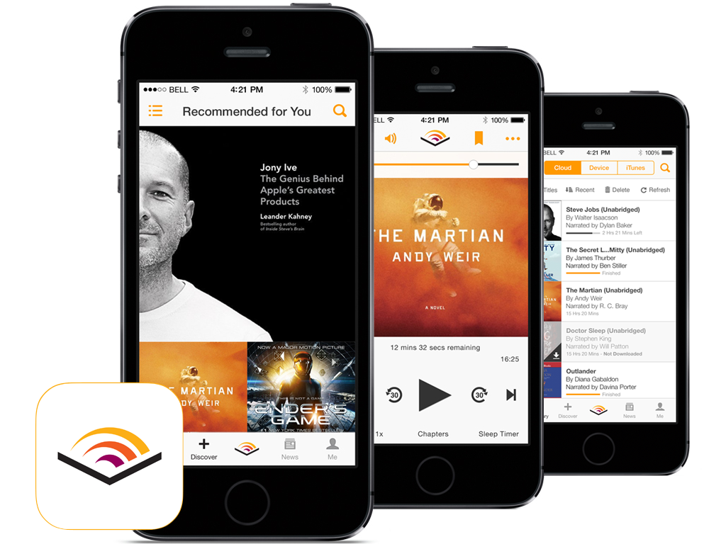 Audible Mobile Design