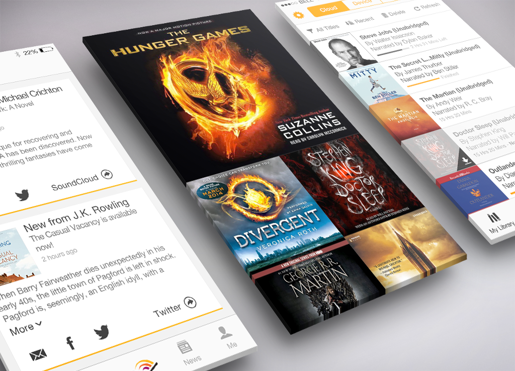 Audible Mobile Design