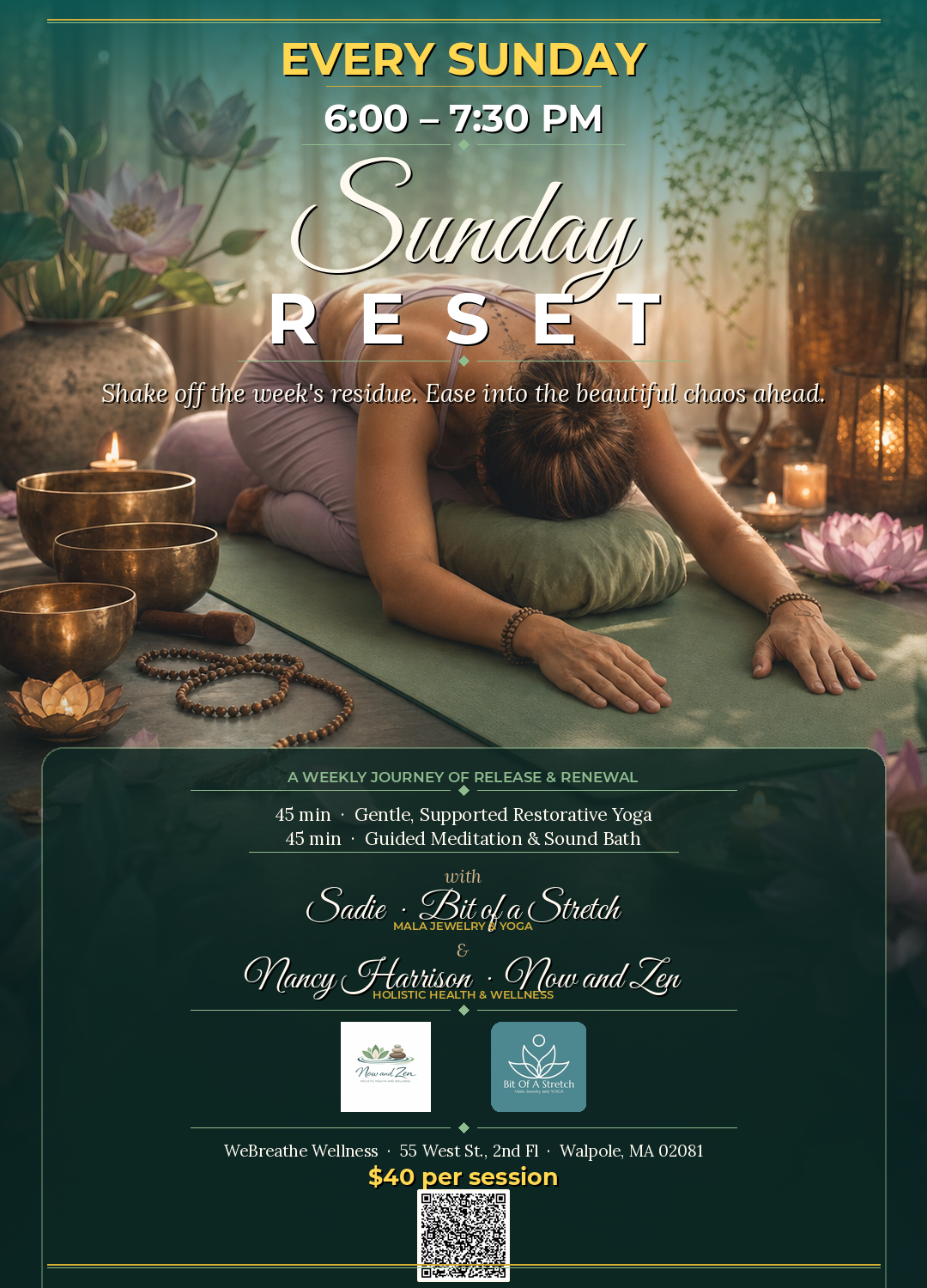 Sunday Reset