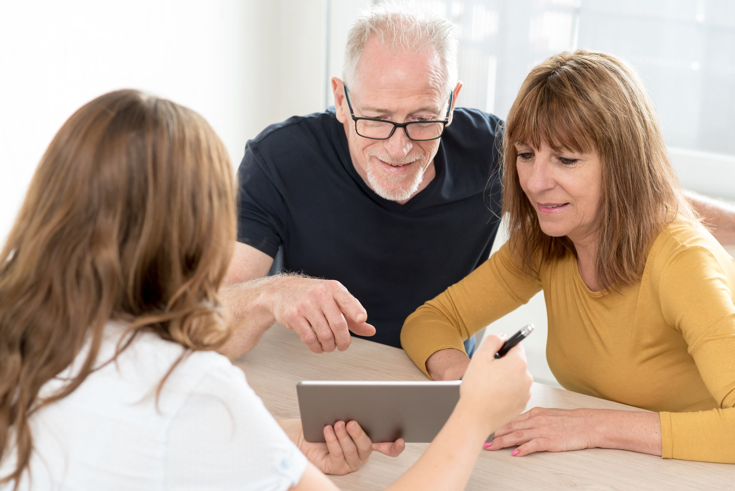 An informative discussion at Johnson, Barr & Associates about Estate Planning.