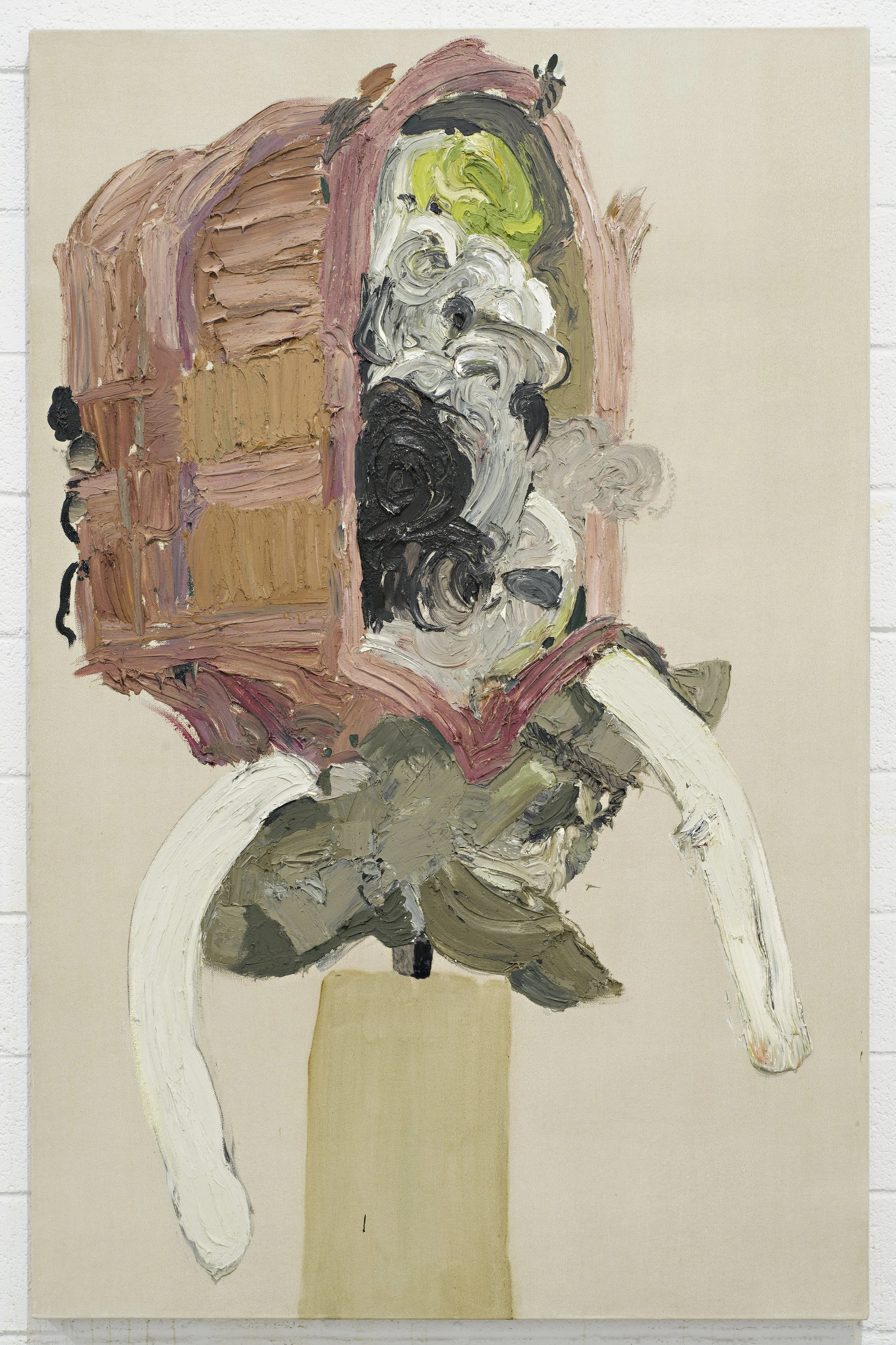 Figure 4. Portrait on an anvil.
Oil on linen
195 x 130 cm
2026