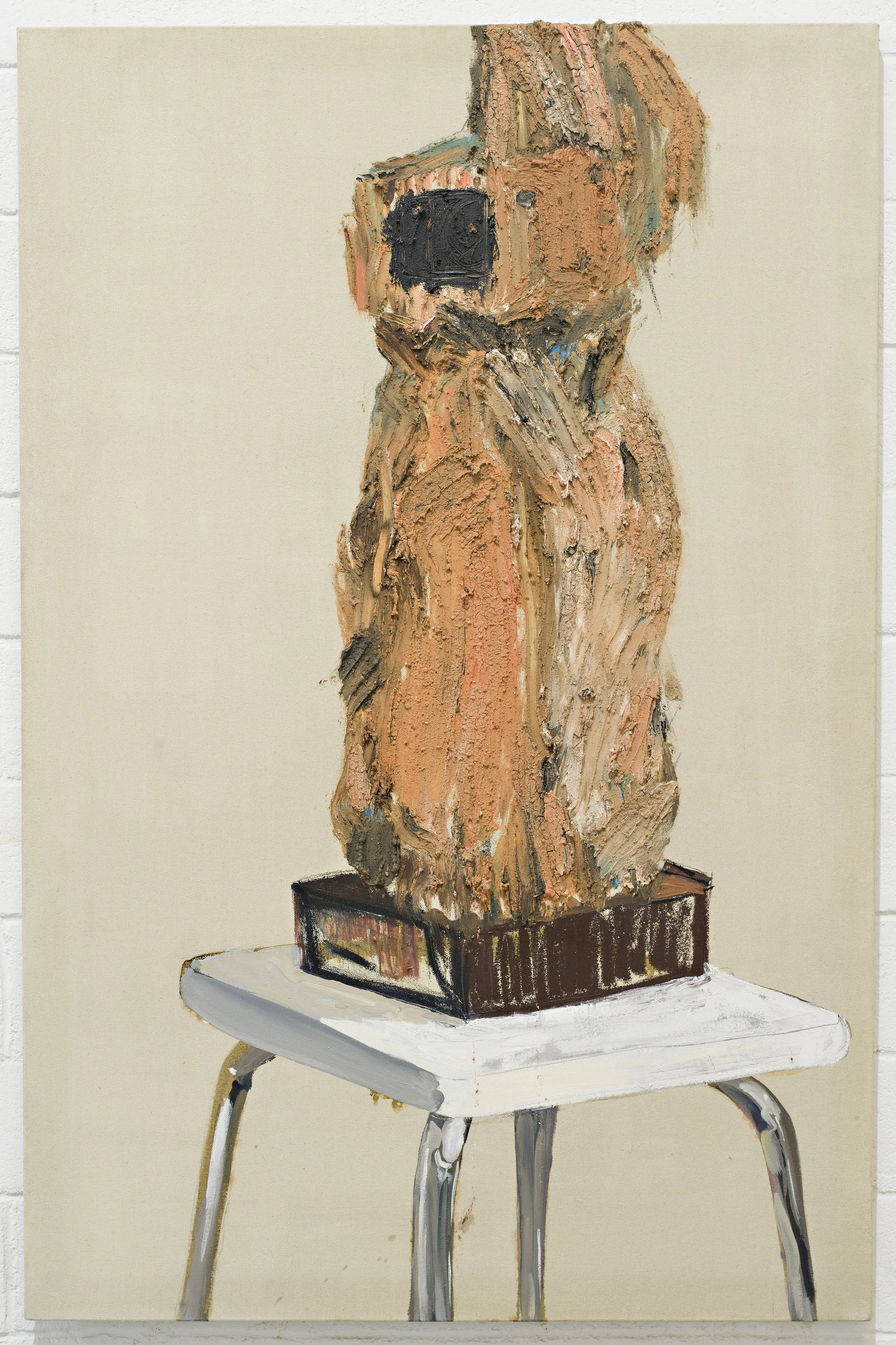 Figure 1. Portrait of a Goddess on a Stool.
Oil on linen
195 x 130 cm
2025
