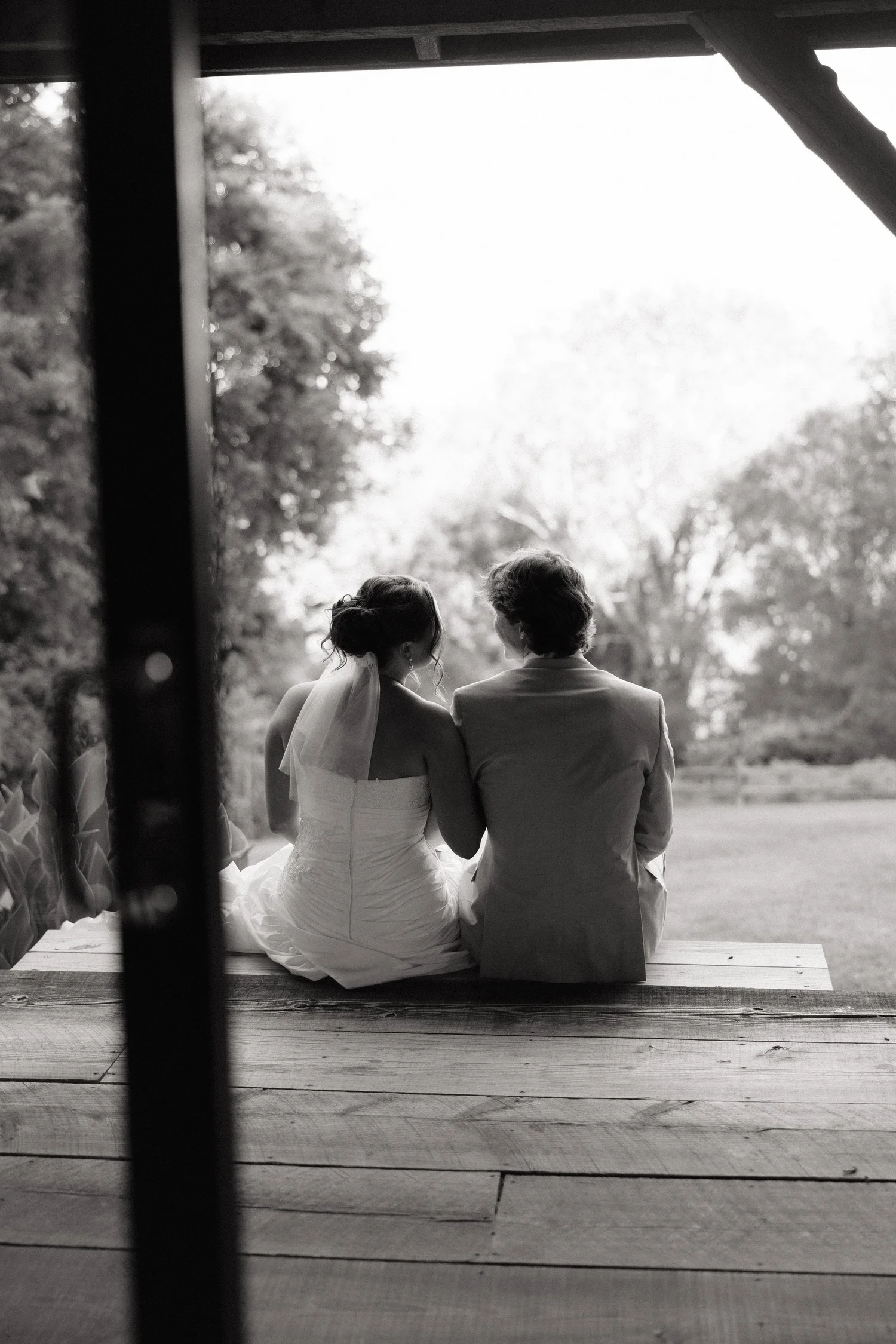A couple at Bell Haven
