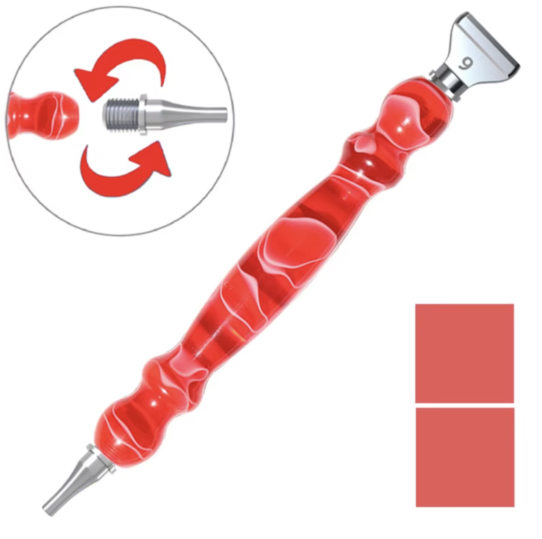 Resin Swirl Drill Pen — Universal 1/6