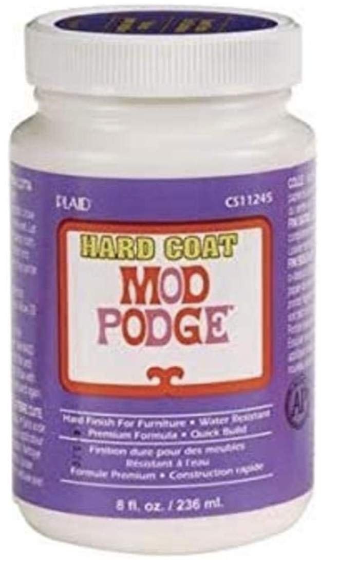 Mod Podge Hard Coat for Furniture, 8-Ounce - Clear