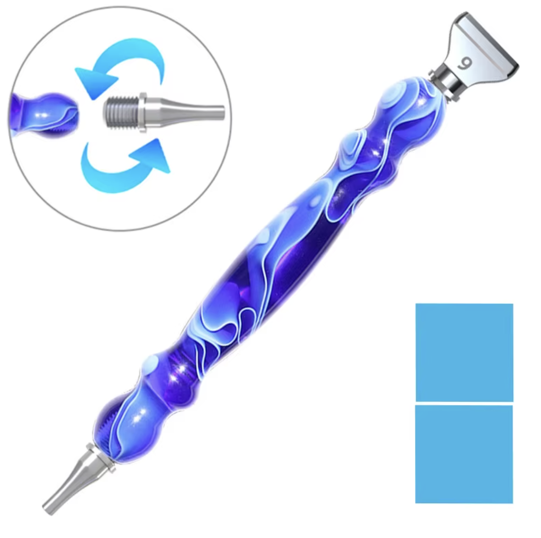 Resin Swirl Drill Pen — Universal 1/6