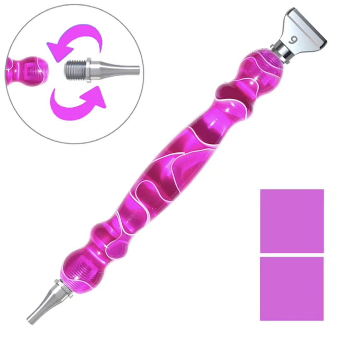 Resin Swirl Drill Pen — Universal 1/6