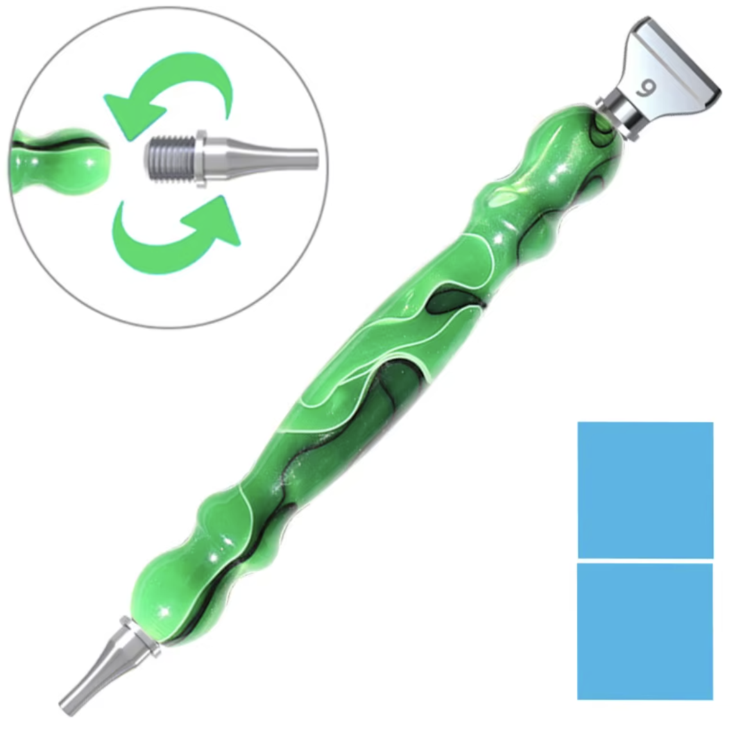 Resin Swirl Drill Pen — Universal 1/6
