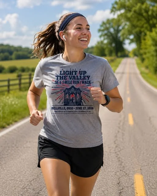 Light Up the Valley 5K Race Shirt