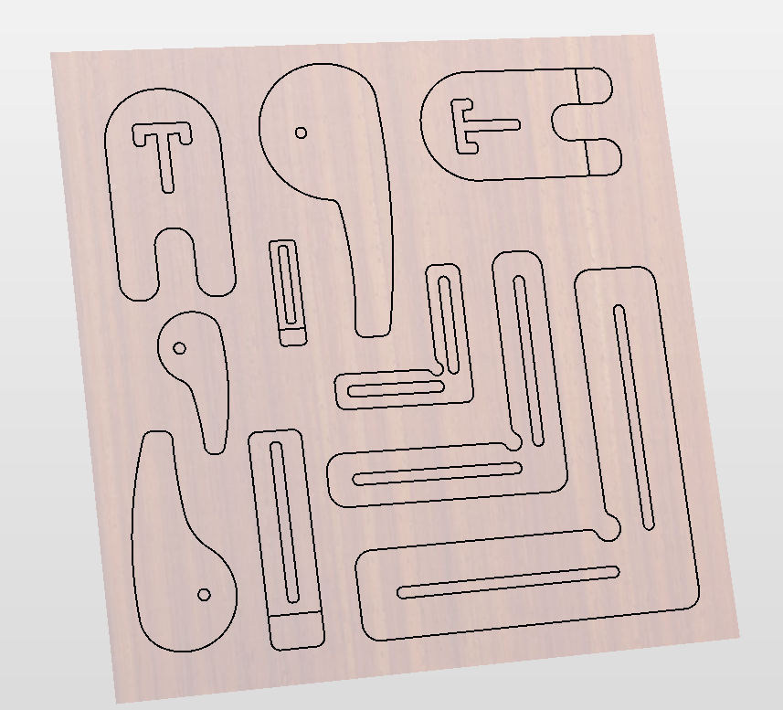 CNC Clamp Files – Woodworking Hold-Down & Edge Templates