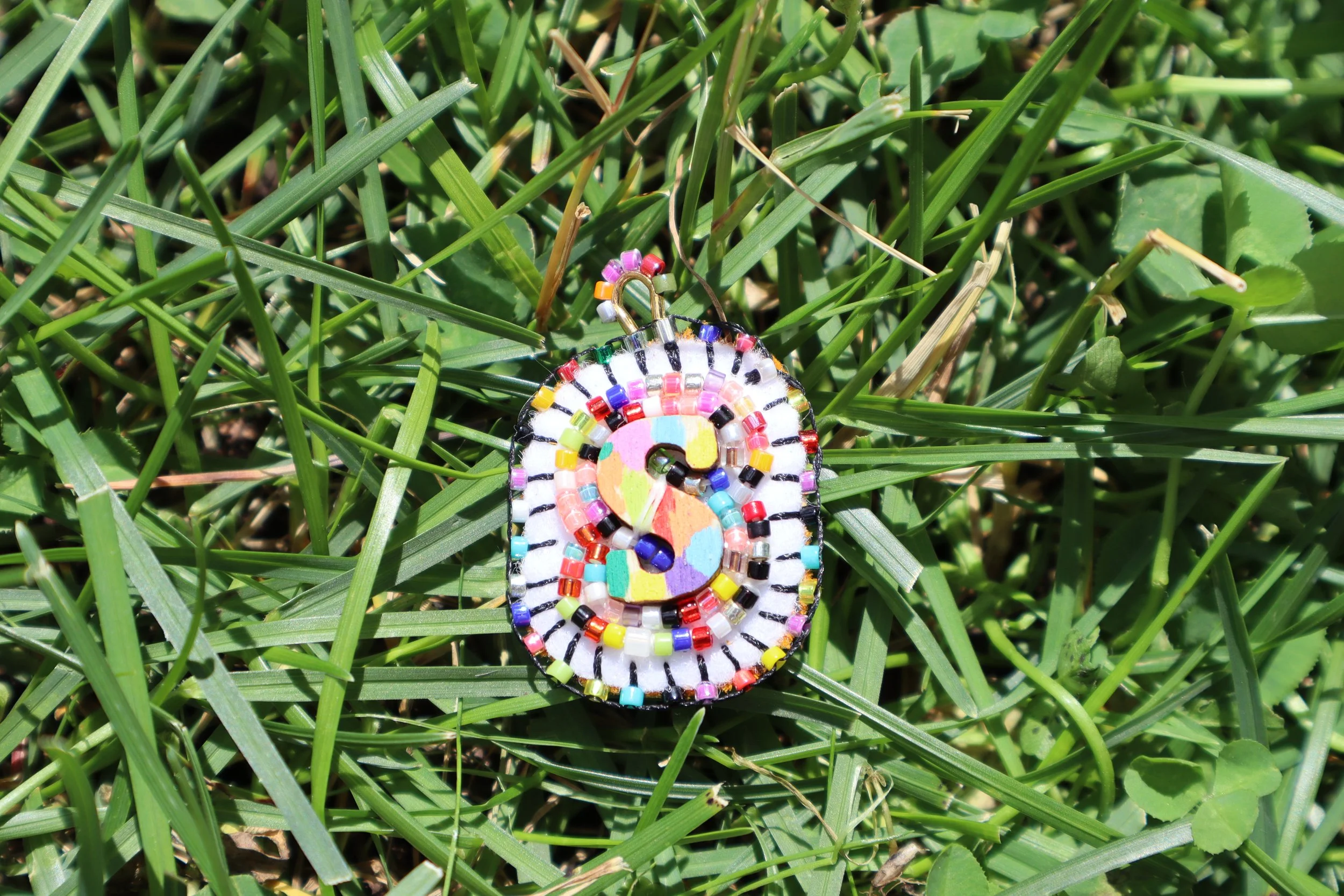 Rainbow Bead Soup Charm "S"